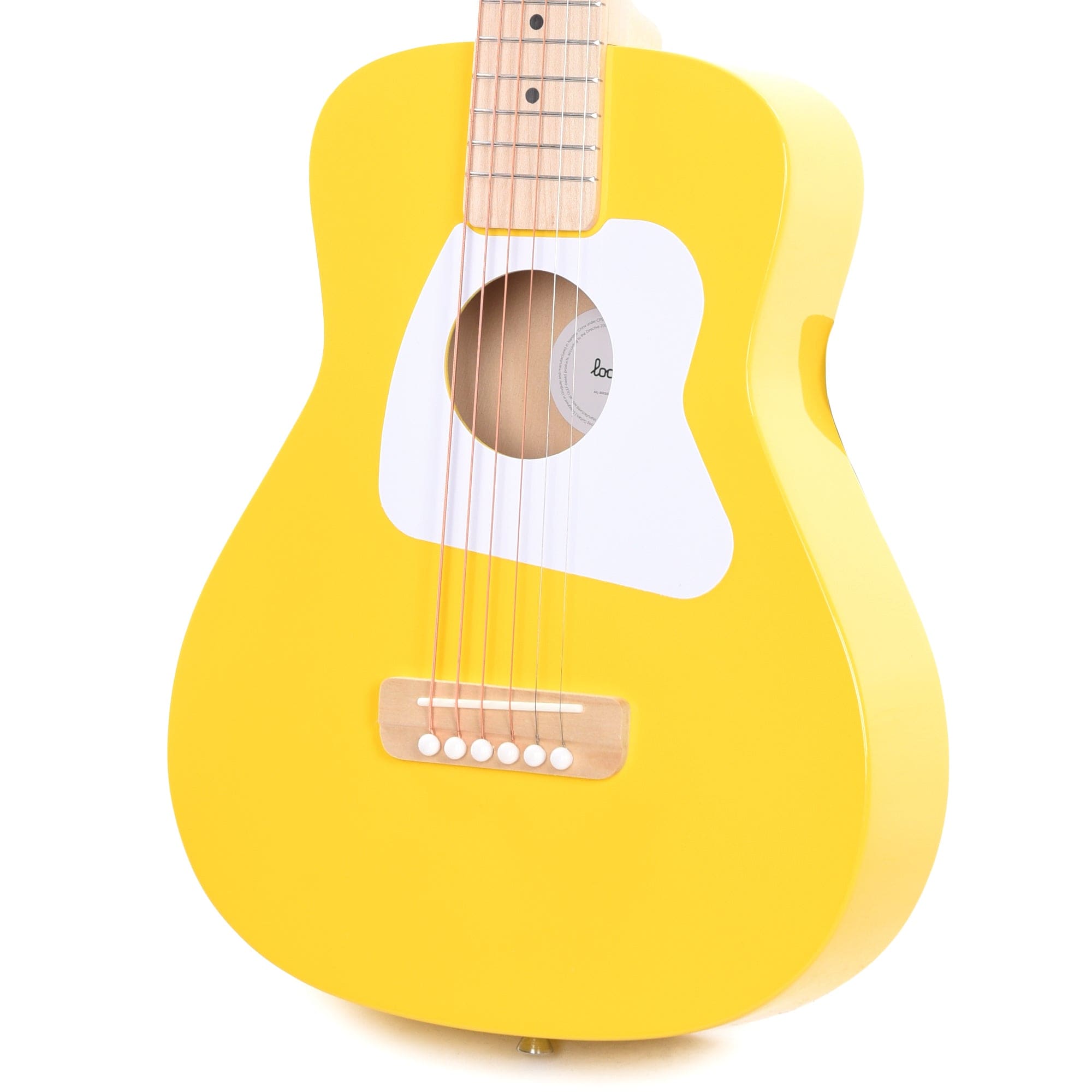 Loog Pro VI Acoustic Yellow Acoustic Guitars / Classical