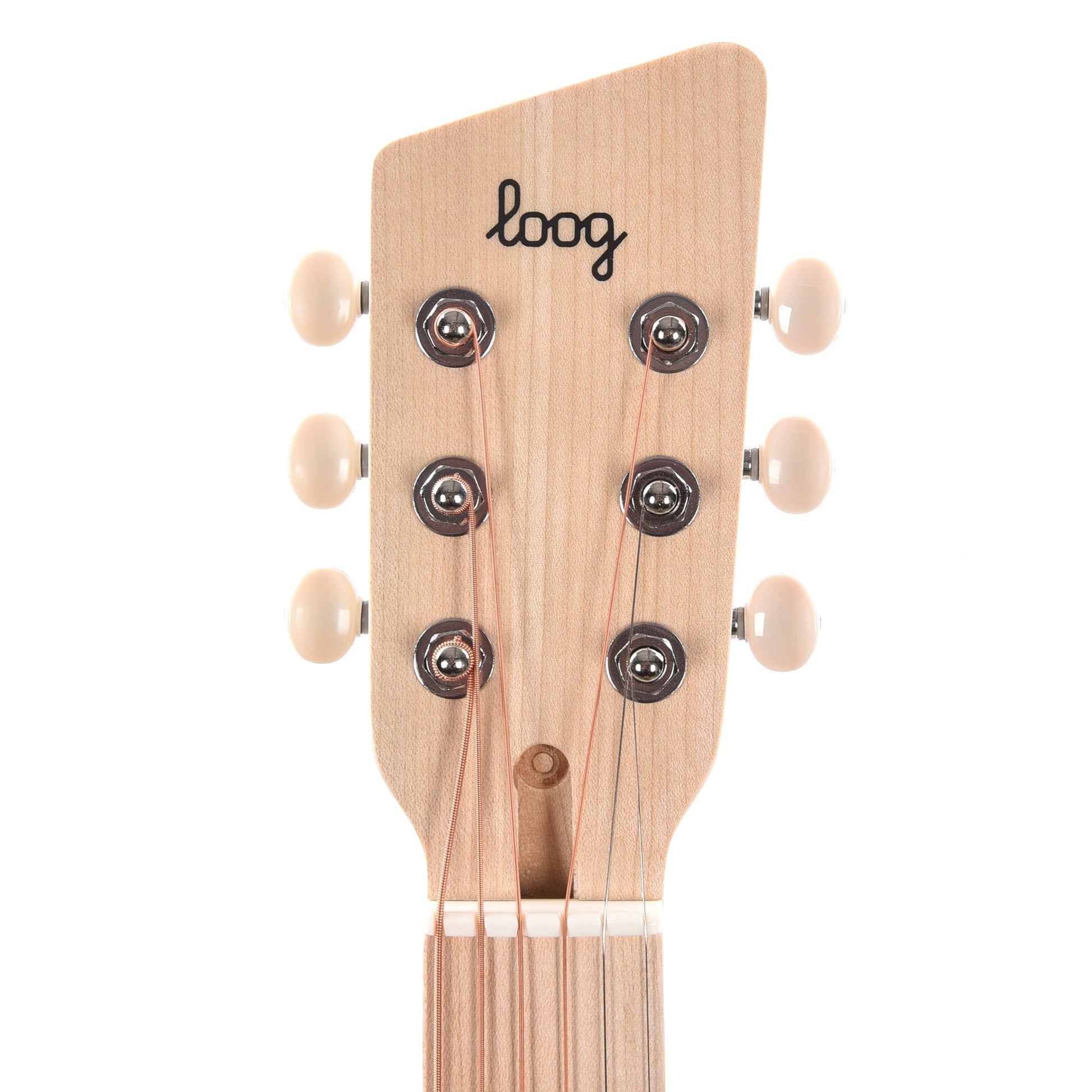 Loog Pro VI Acoustic Yellow Acoustic Guitars / Classical