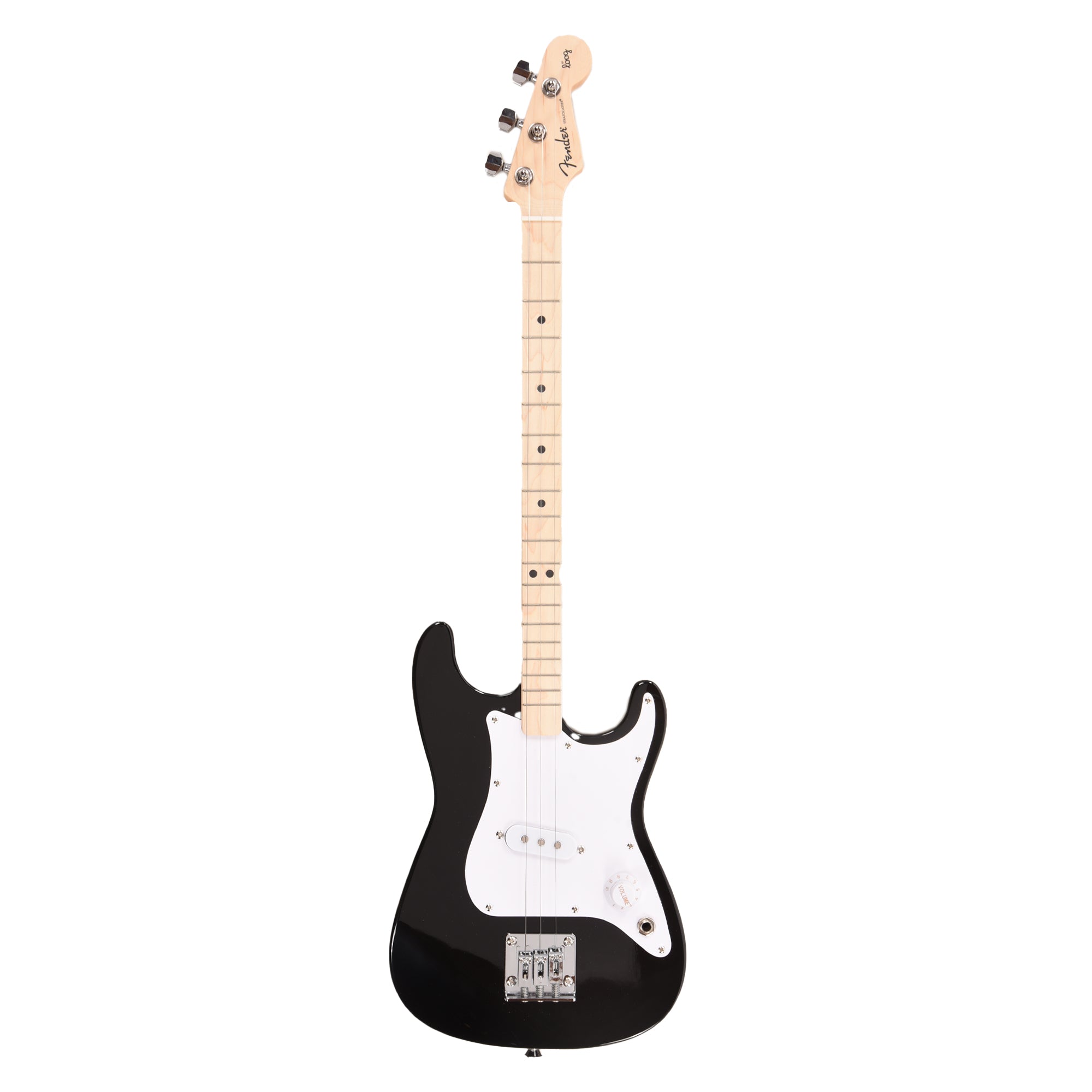 Fender X Loog Stratocaster Black Electric Guitars / Solid Body