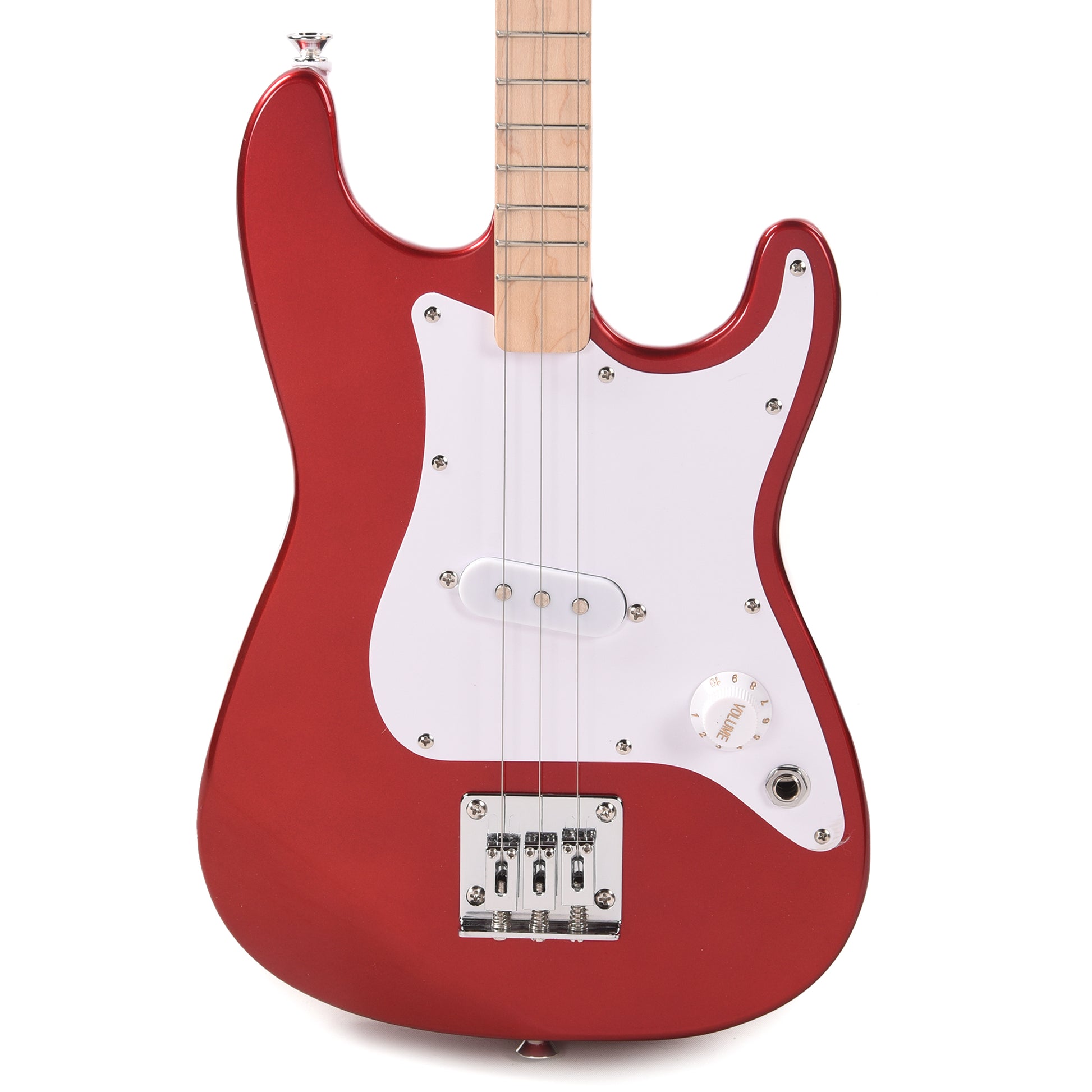 Fender x Loog Stratocaster Candy Apple Red Electric Guitars / Solid Body