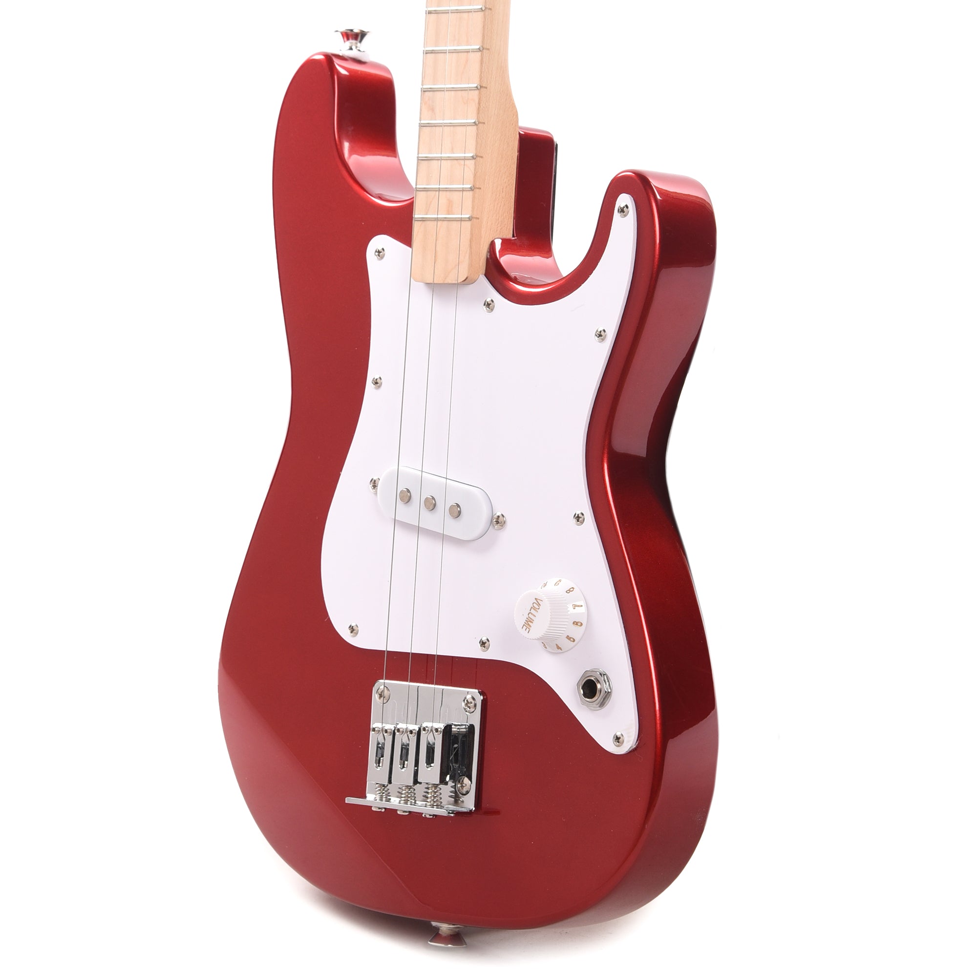 Fender x Loog Stratocaster Candy Apple Red Electric Guitars / Solid Body