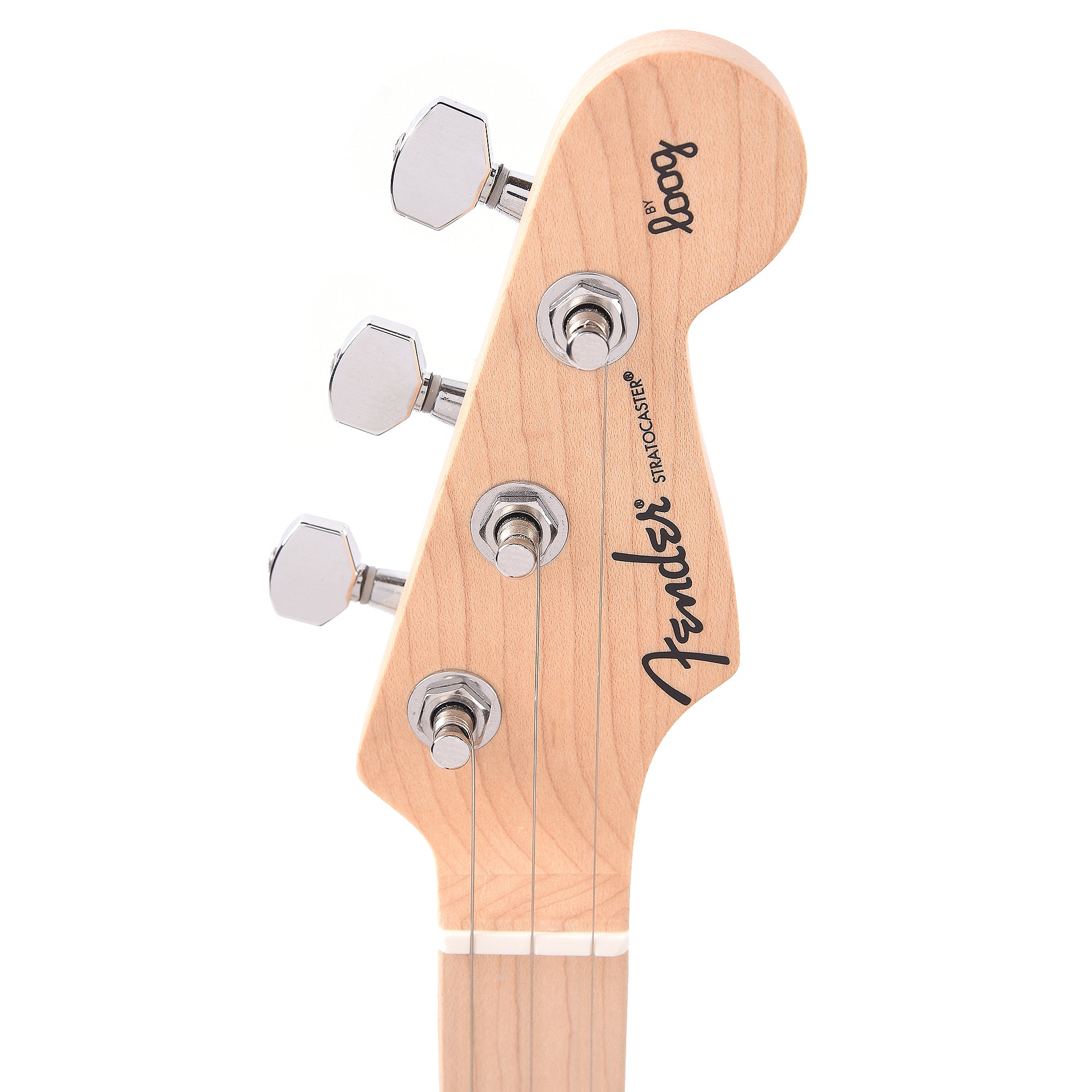 Fender x Loog Stratocaster Candy Apple Red Electric Guitars / Solid Body