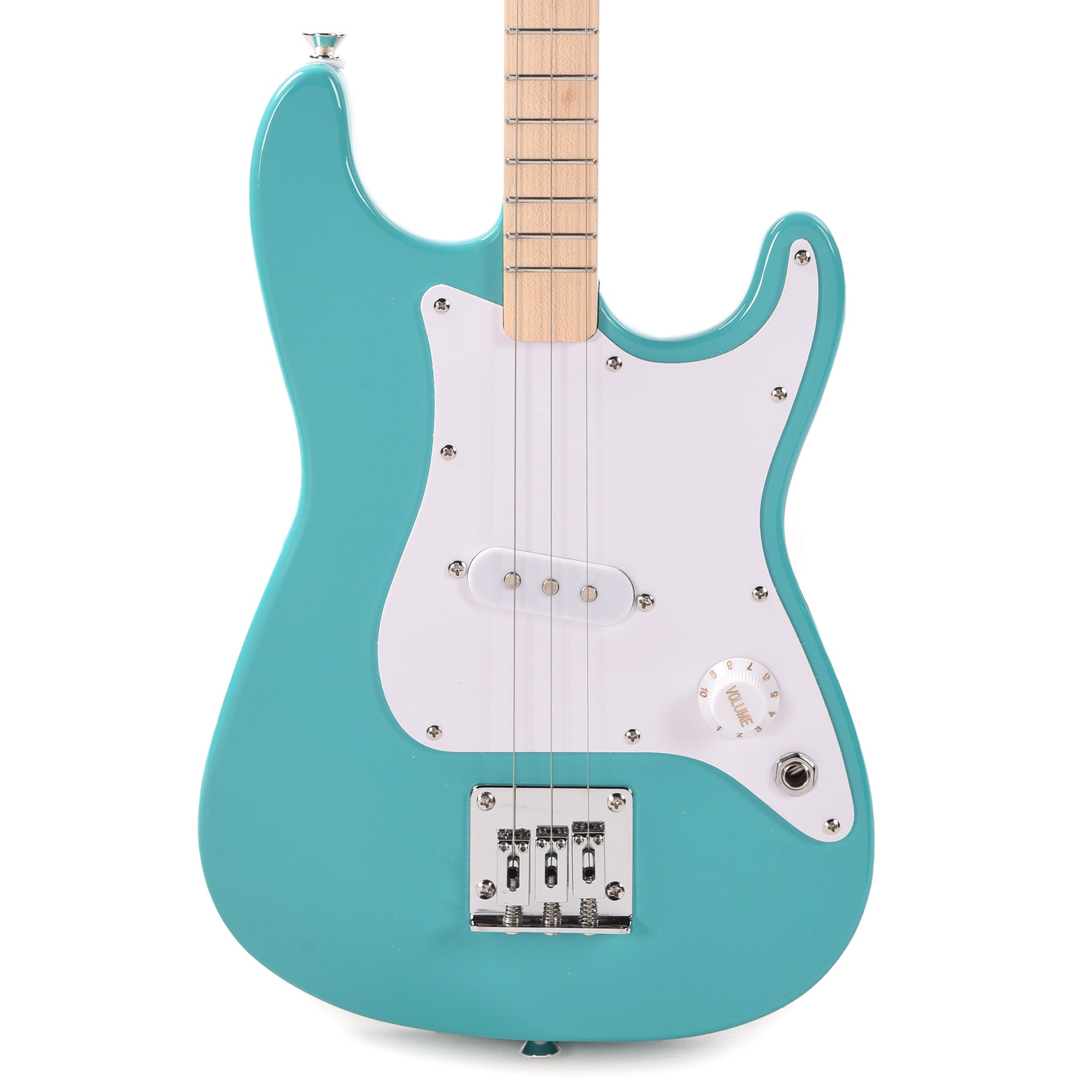 Fender x Loog Stratocaster Sea Foam Green Electric Guitars / Solid Body