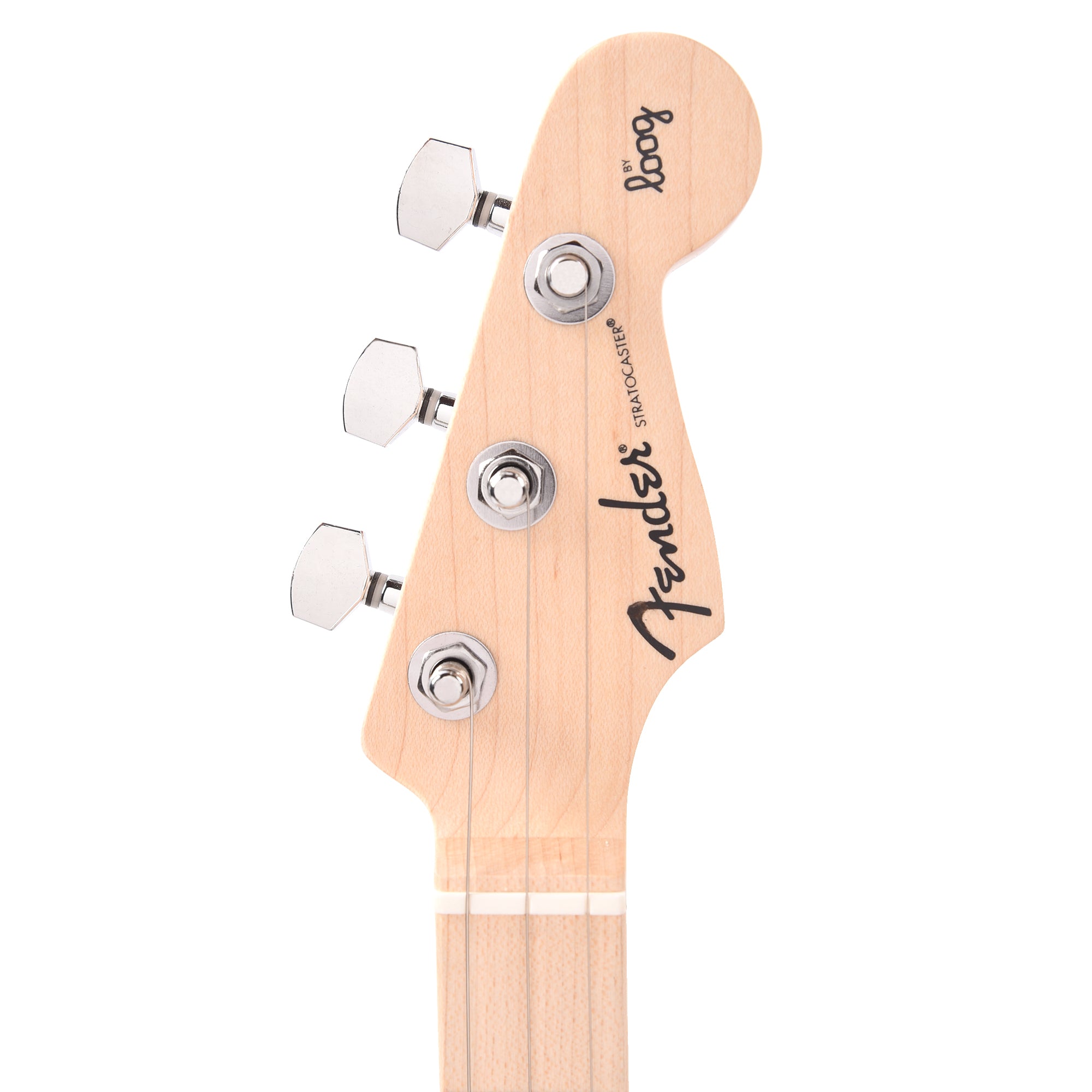 Fender x Loog Stratocaster Sea Foam Green Electric Guitars / Solid Body