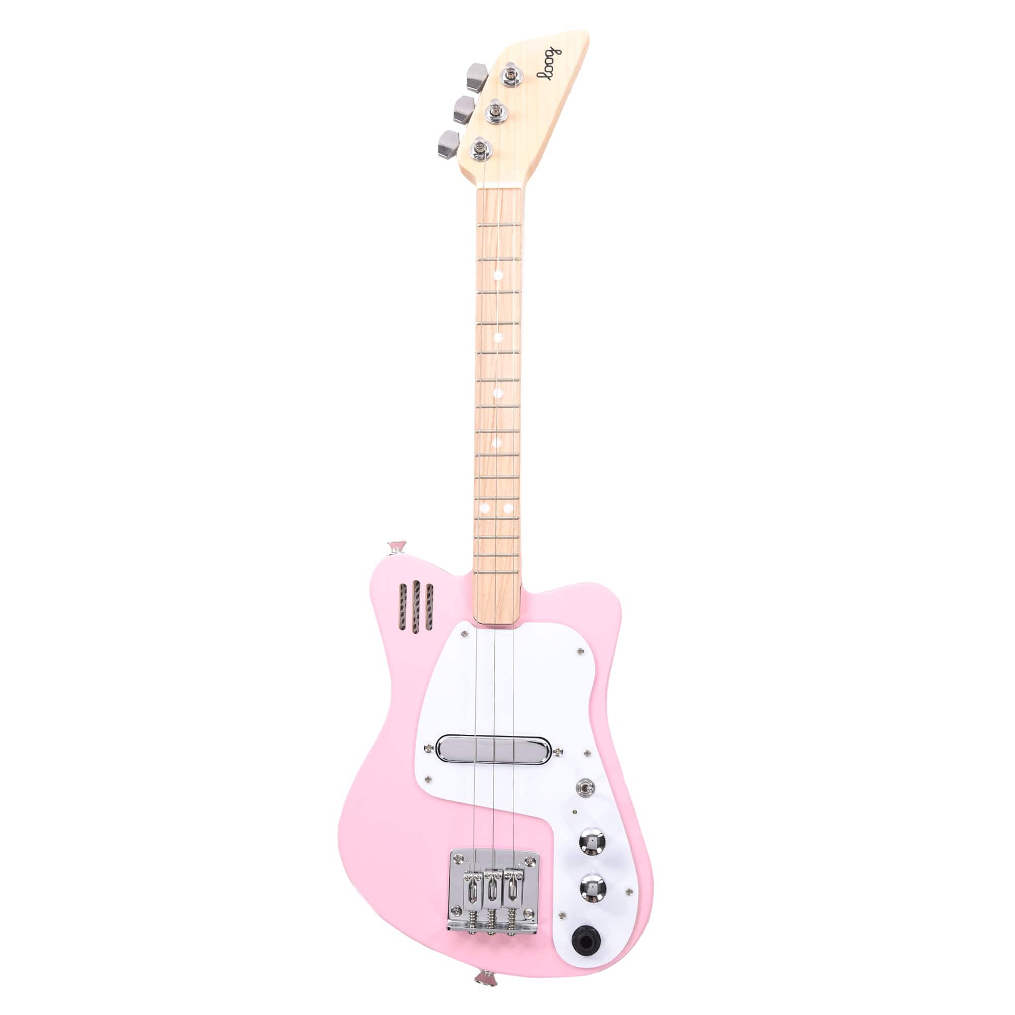 Loog Mini Electric 3-String Pink – Chicago Music Exchange