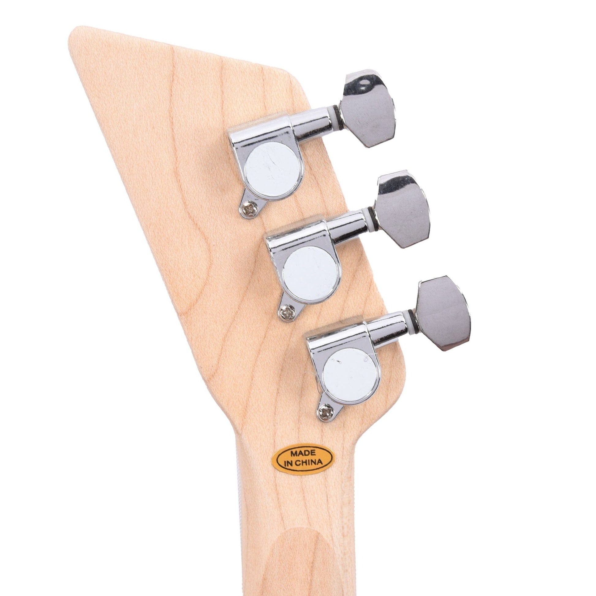 Loog Mini Electric 3-String Red Electric Guitars / Solid Body