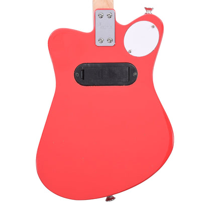 Loog Mini Electric 3-String Red Electric Guitars / Solid Body