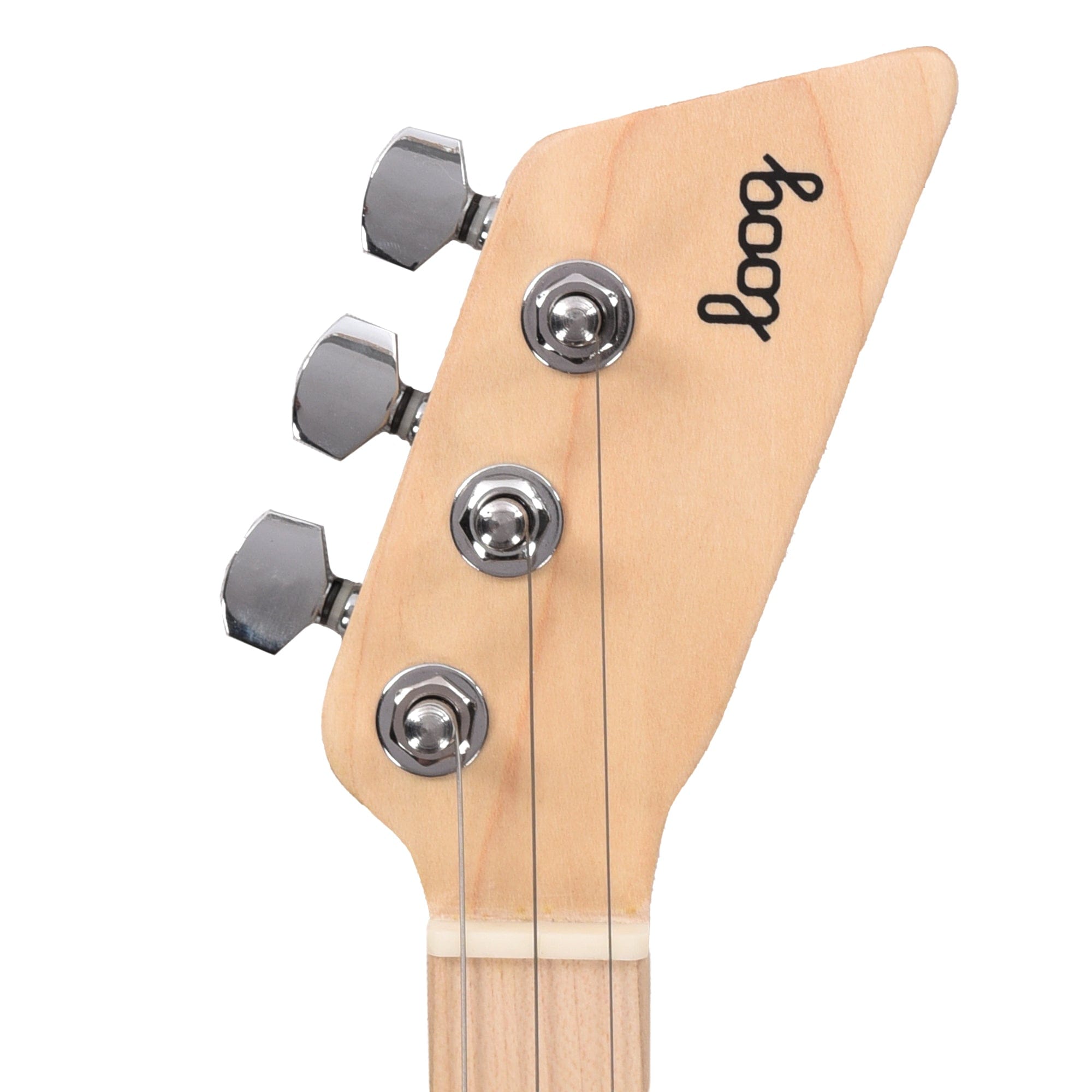Loog Mini Electric 3-String White – Chicago Music Exchange