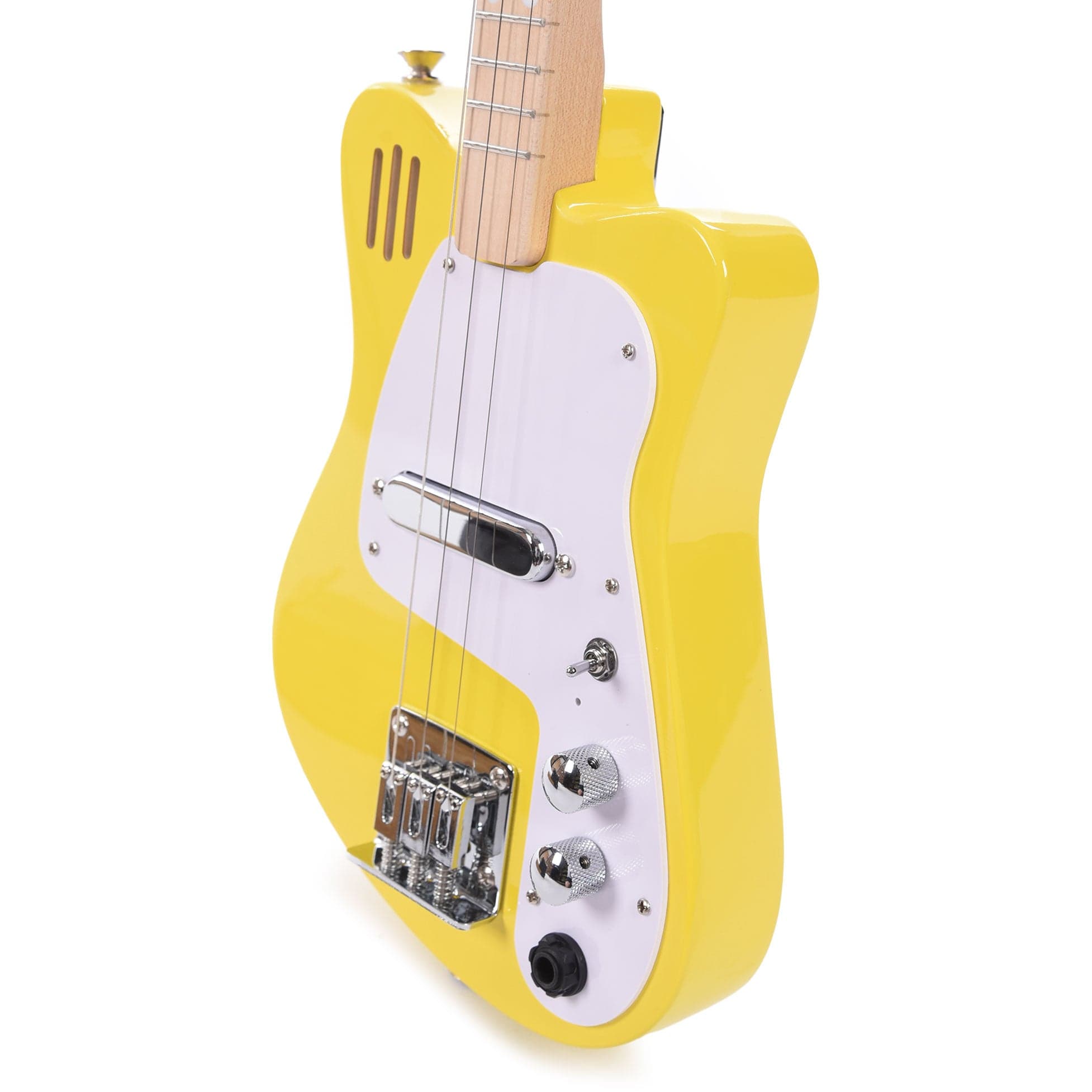 Loog Mini Electric 3-String Yellow – Chicago Music Exchange