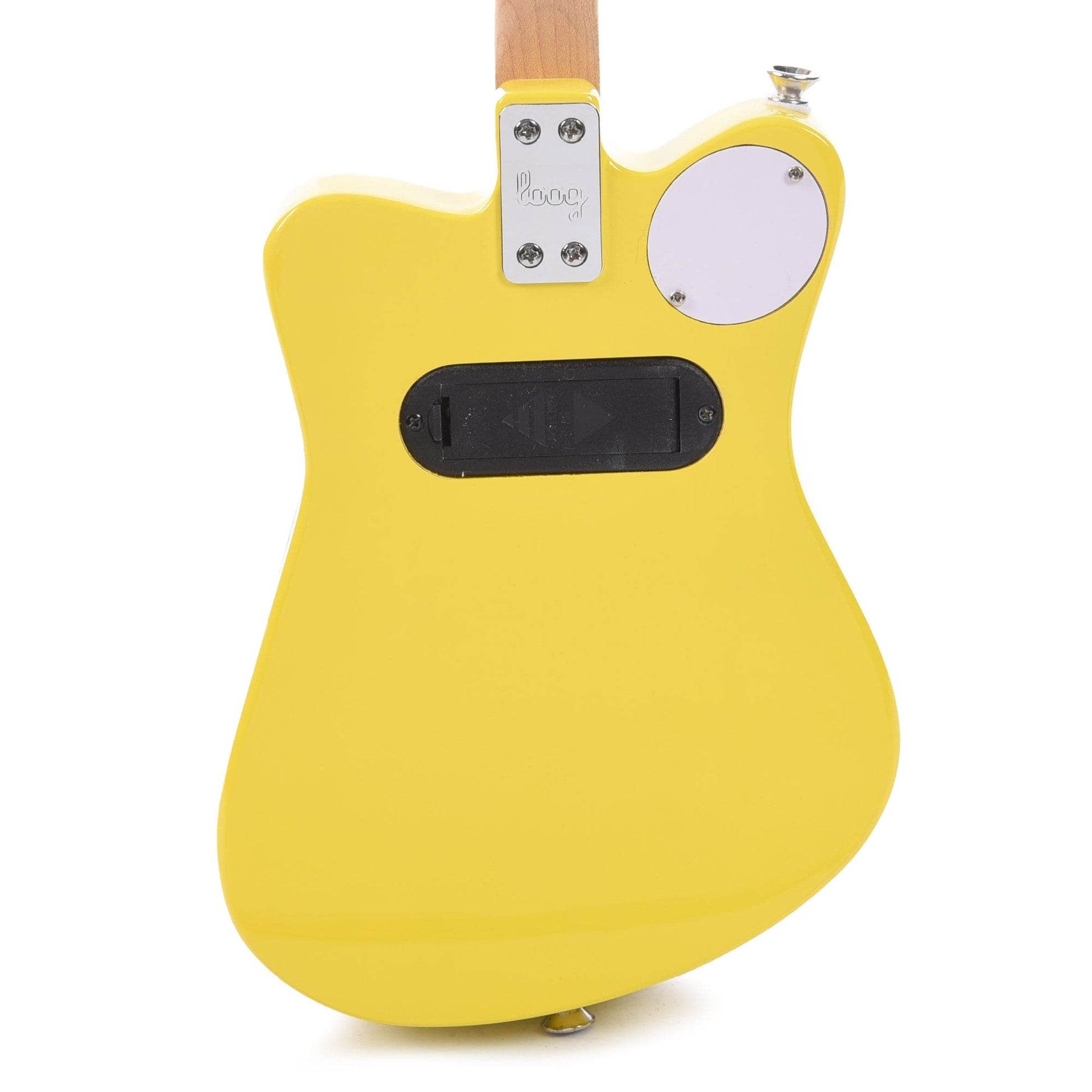 Loog Mini Electric 3-String Yellow Electric Guitars / Solid Body