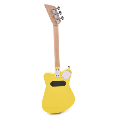 Loog Mini Electric 3-String Yellow Electric Guitars / Solid Body