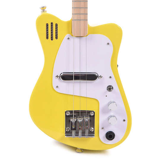 Loog Mini Electric 3-String Yellow Electric Guitars / Solid Body