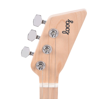 Loog Mini Electric 3-String Yellow Electric Guitars / Solid Body