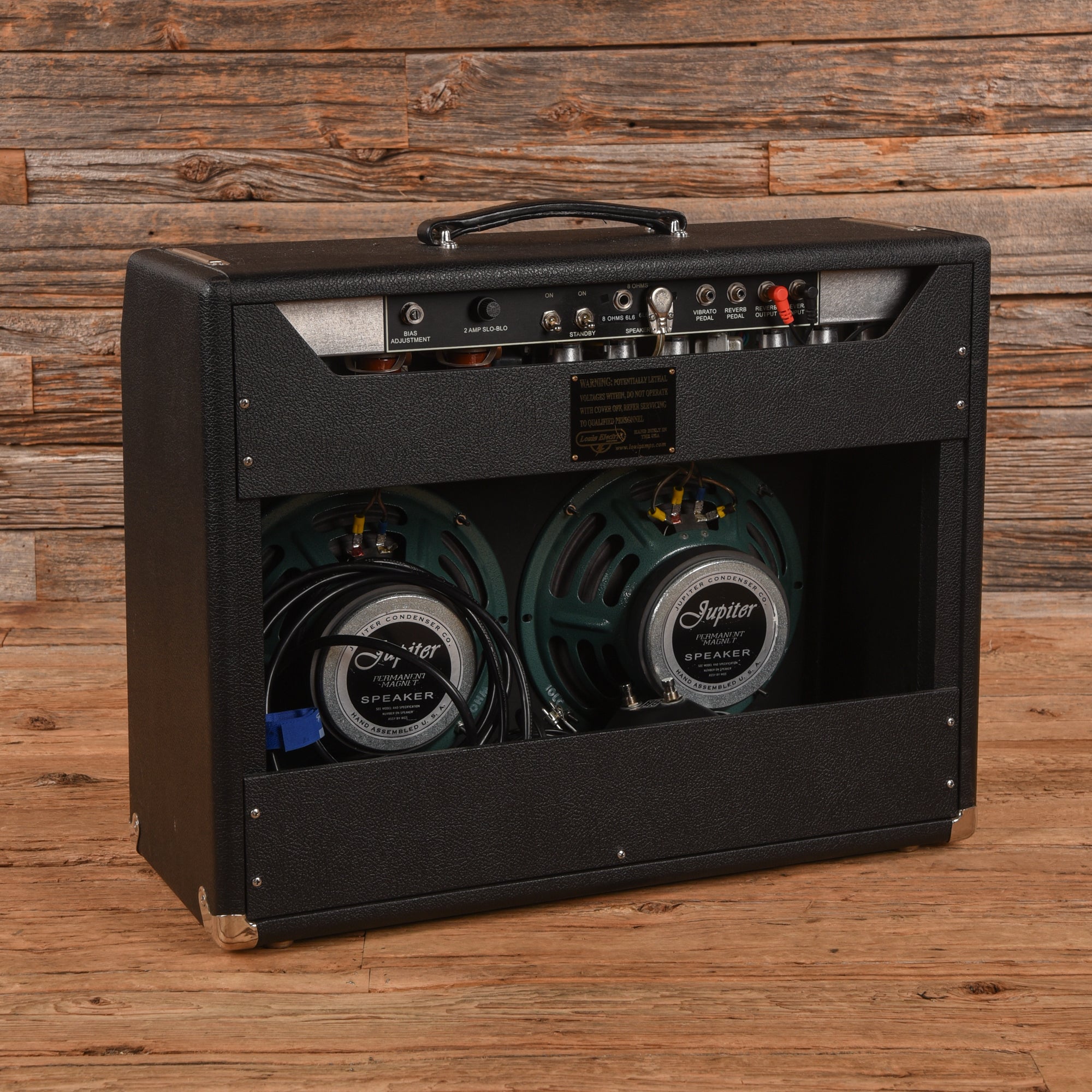 Louis Electric Vibrotone 25-Watt 2x10 Guitar Combo Amp Amps / Guitar Amps / Guitar Cabinets