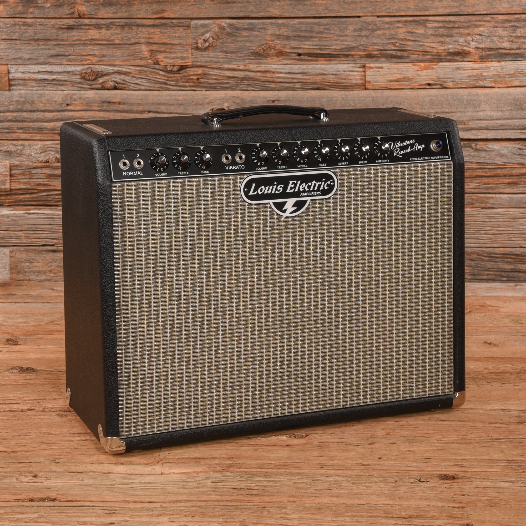 Louis Electric Vibrotone 25-Watt 2x10 Guitar Combo Amp Amps / Guitar Amps / Guitar Cabinets
