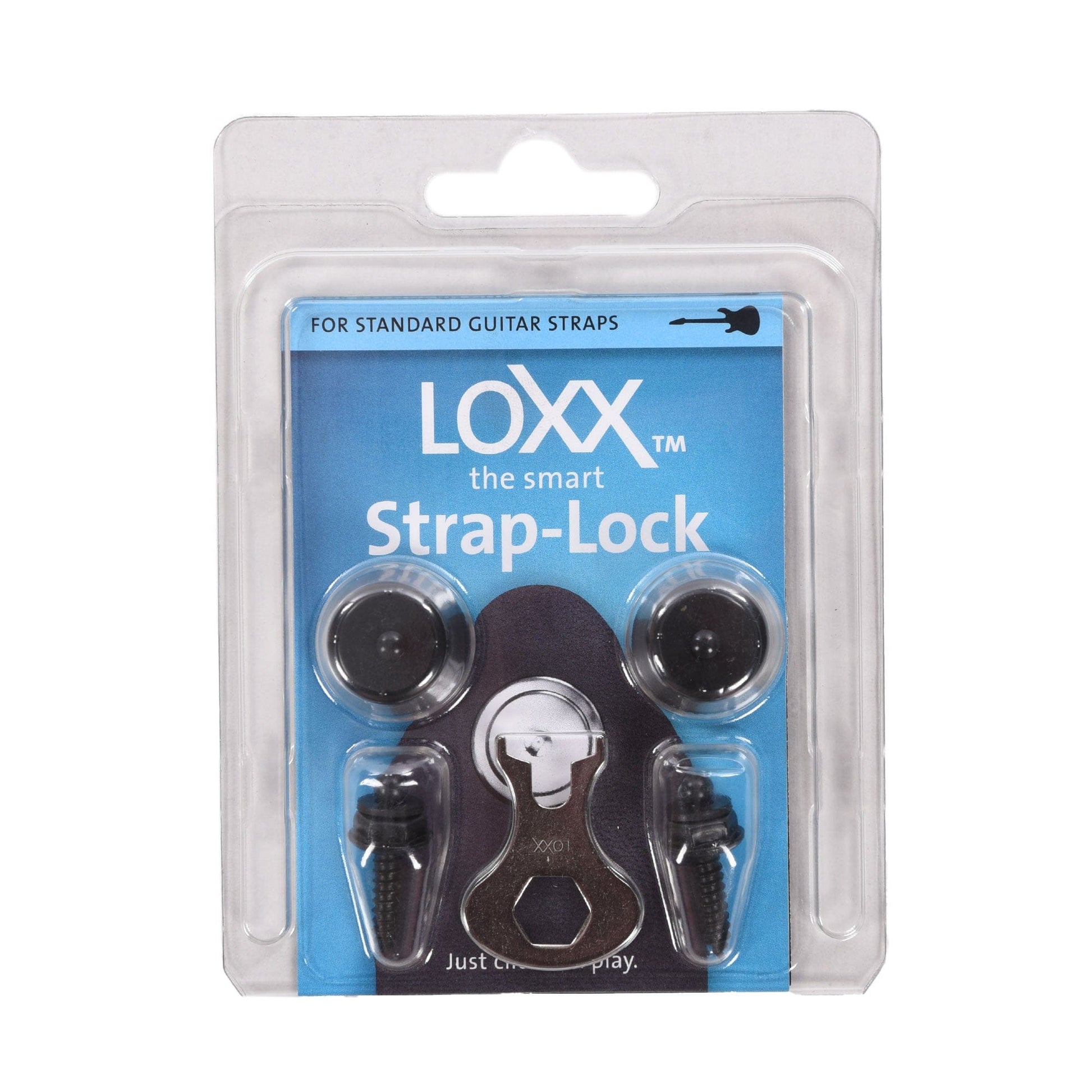 LOXX Strap Lock Set Black Parts / Amp Parts
