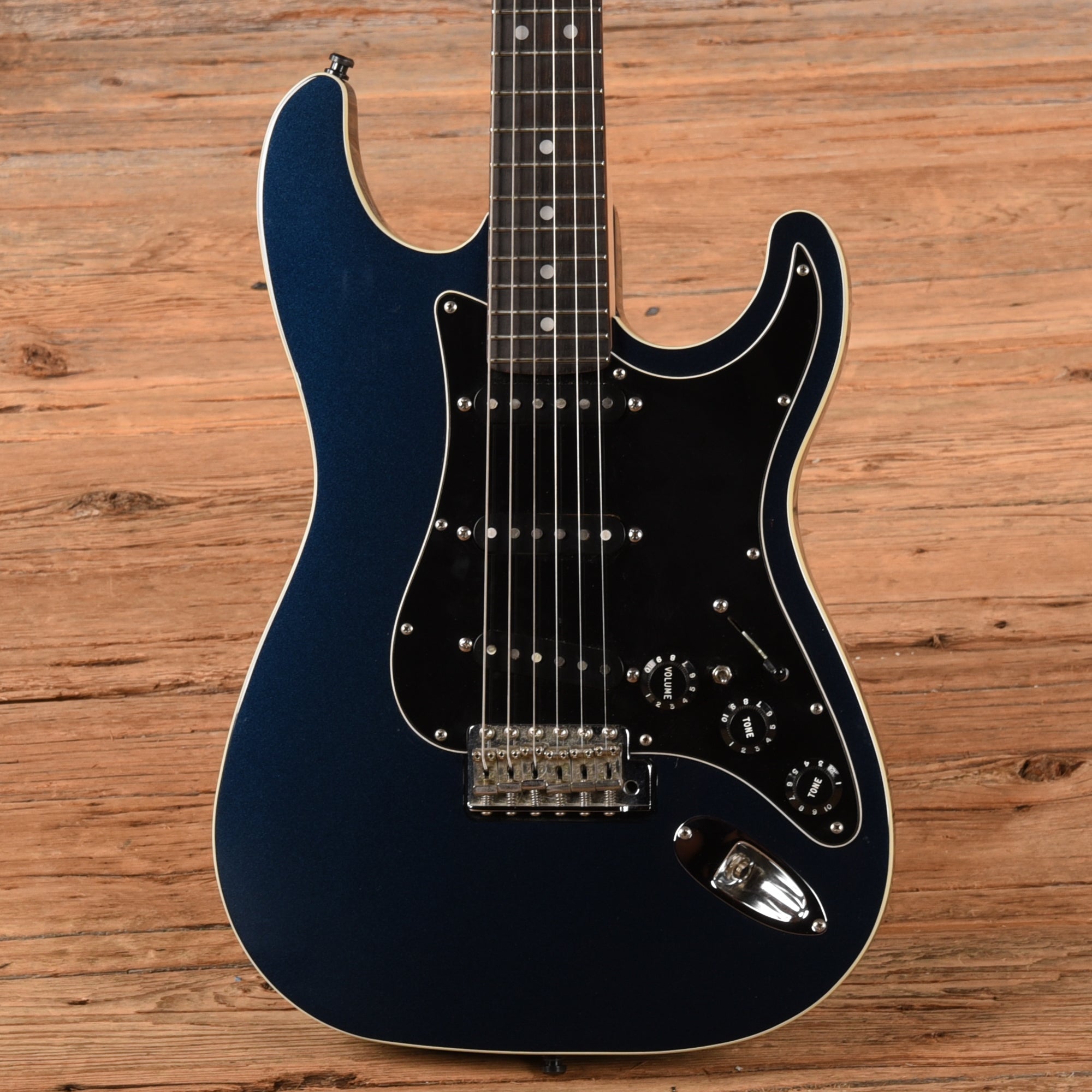 Fender AST Aerodyne Stratocaster Gun Metal Blue 2014