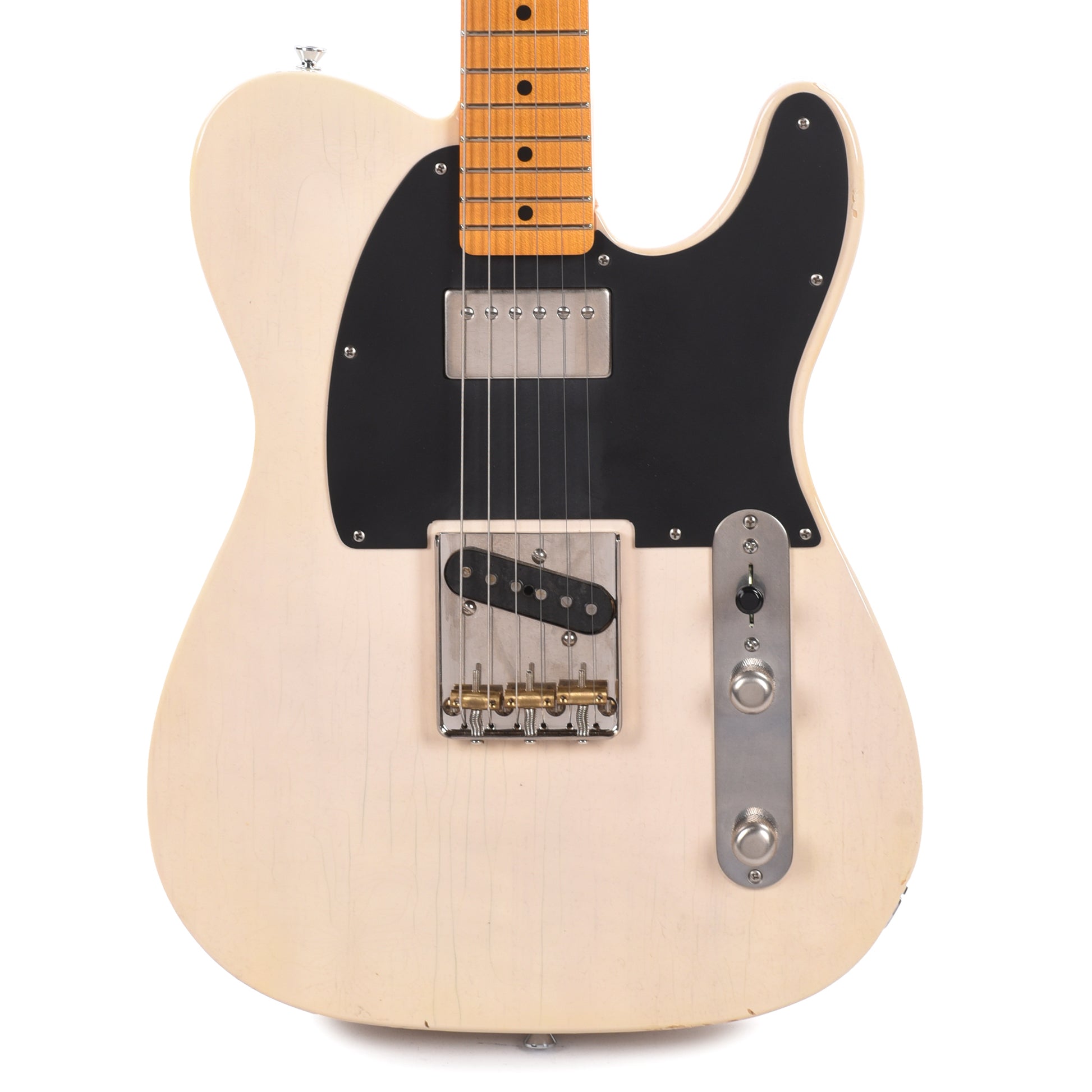 LSL Custom Bad Bone 1 SH Light Age Nitro Vintage Cream Electric Guitars / Solid Body