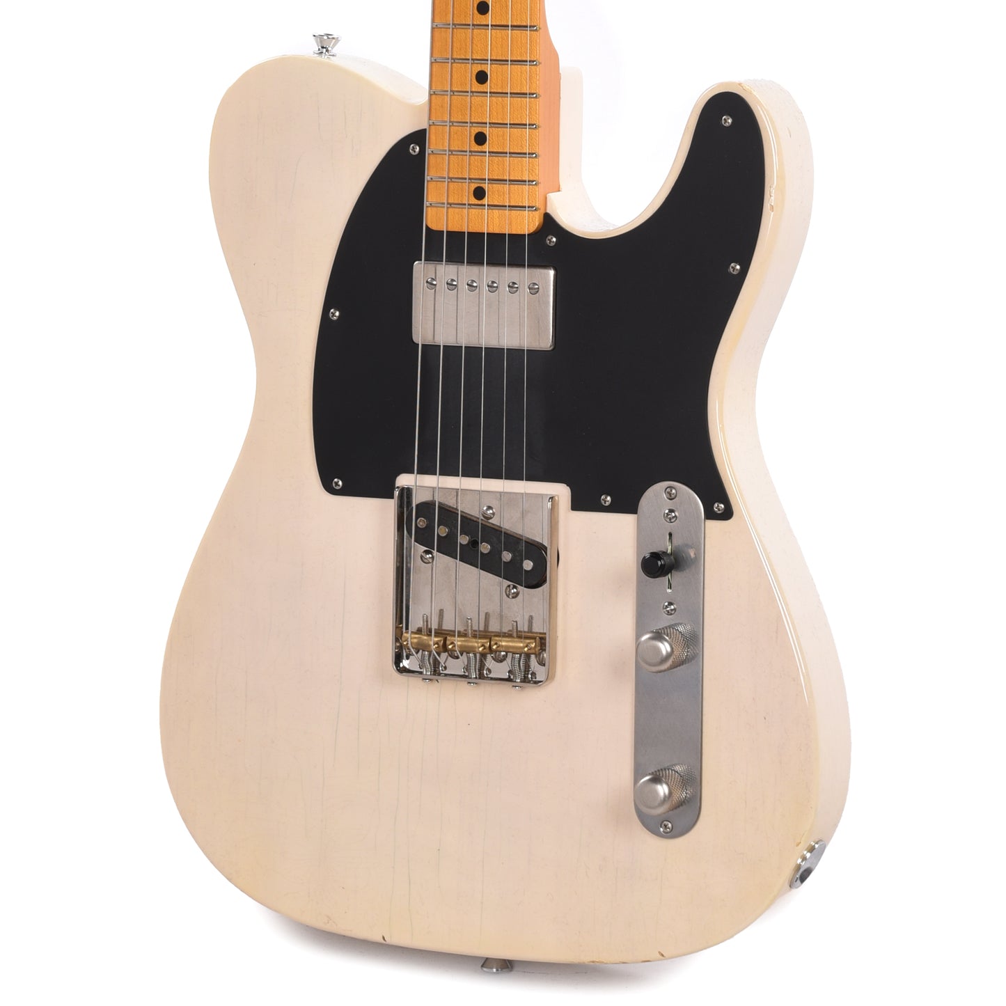LSL Custom Bad Bone 1 SH Light Age Nitro Vintage Cream Electric Guitars / Solid Body