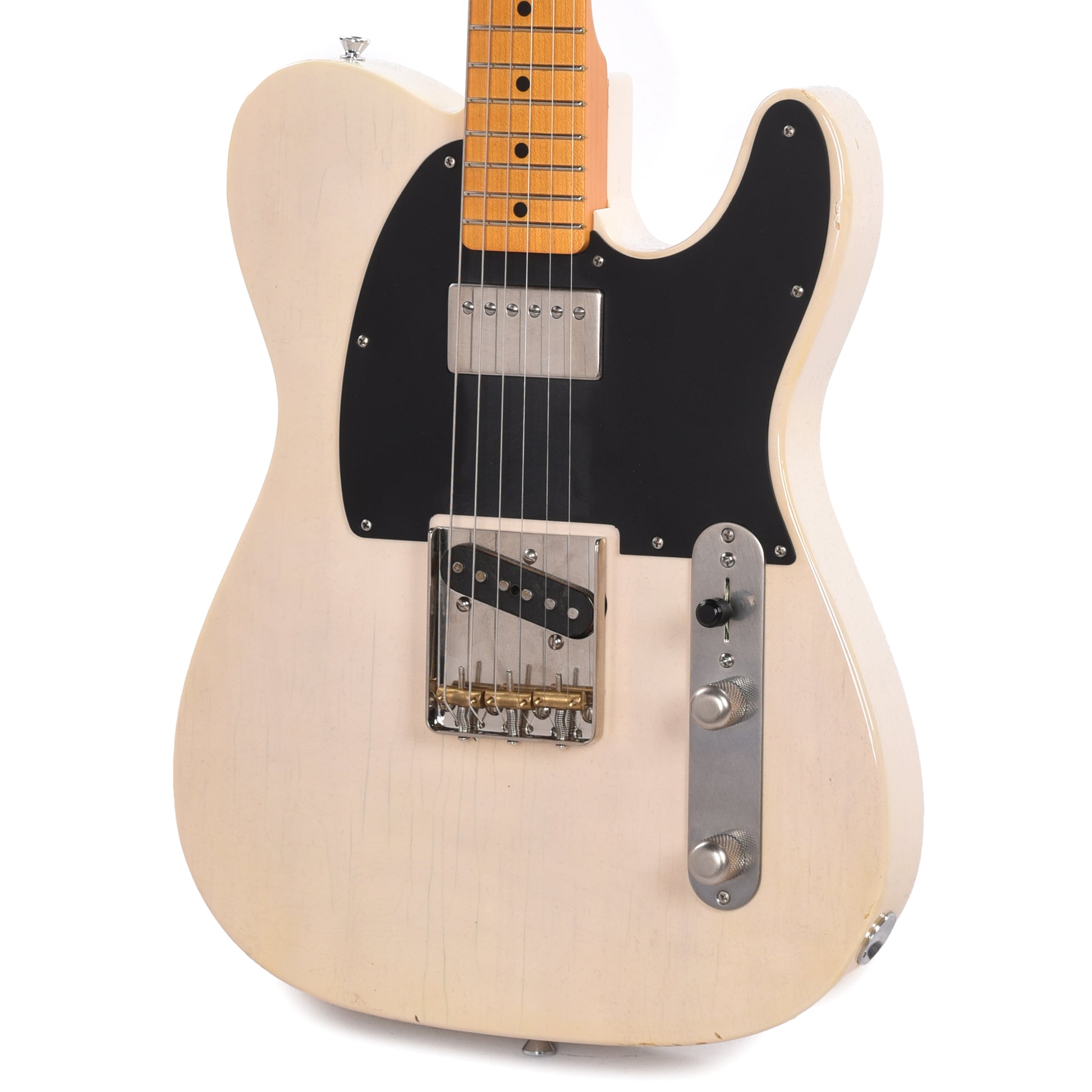 LSL Custom Bad Bone 1 SH Light Age Nitro Vintage Cream Electric Guitars / Solid Body