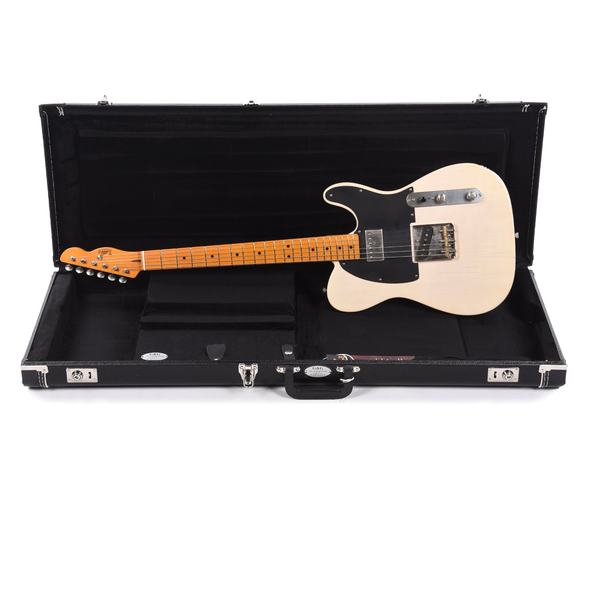 LSL Custom Bad Bone 1 SH Light Age Nitro Vintage Cream Electric Guitars / Solid Body
