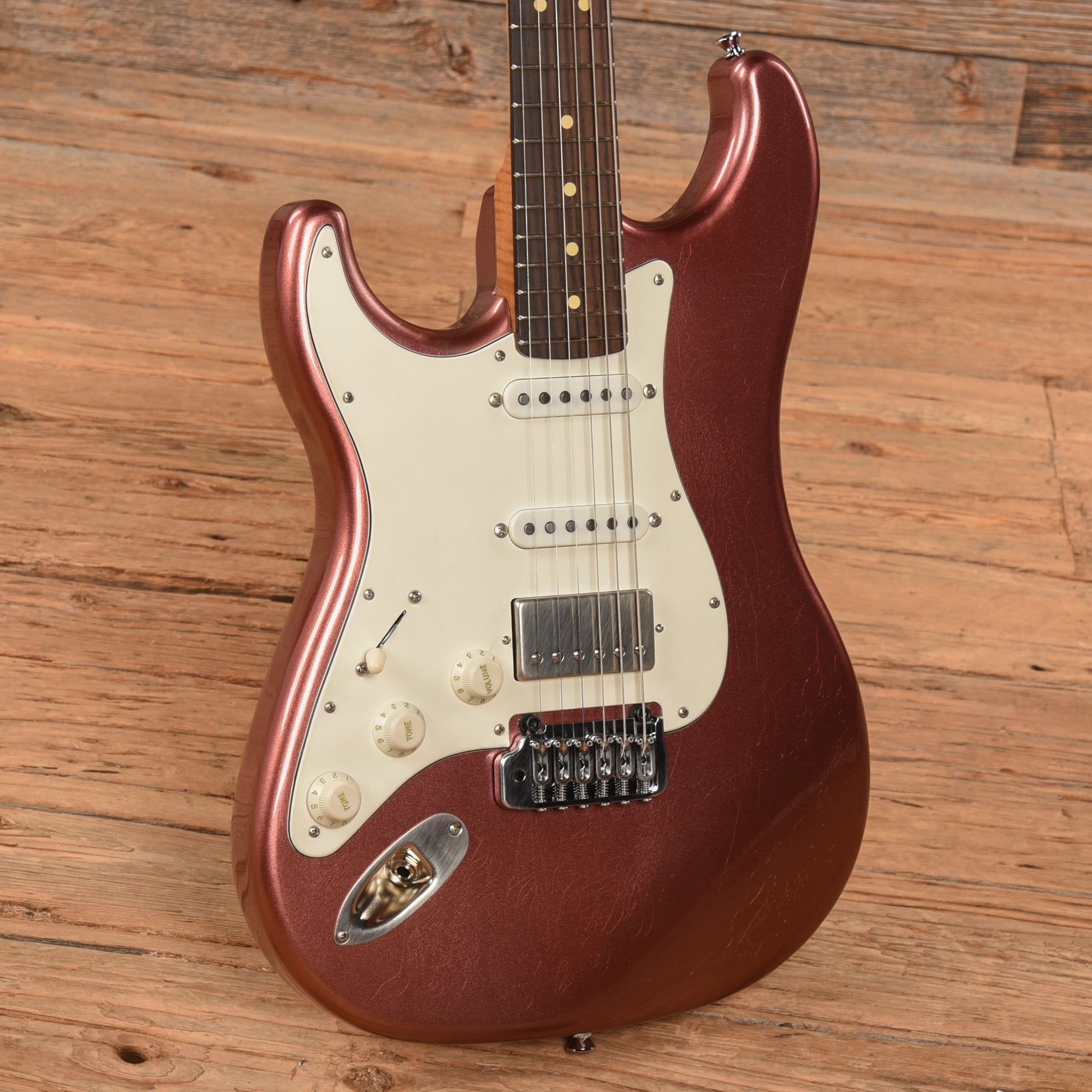 LsL Saticoy Custom HSS Burgundy 2023 Electric Guitars / Solid Body