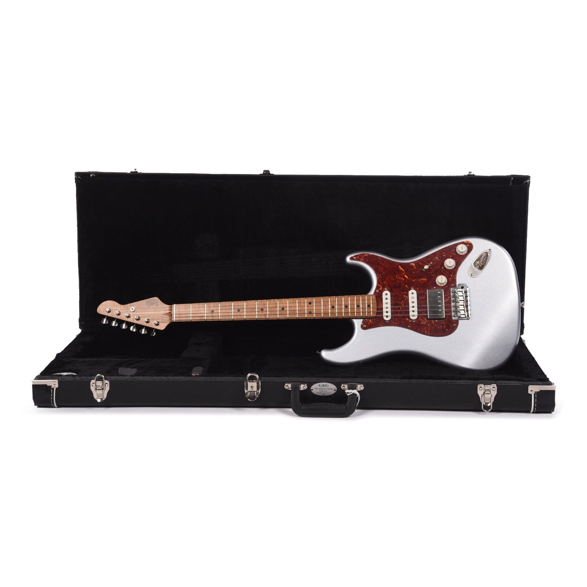 LsL Saticoy One B HSS Light Aging Matte Ice Blue Metallic Electric Guitars / Solid Body