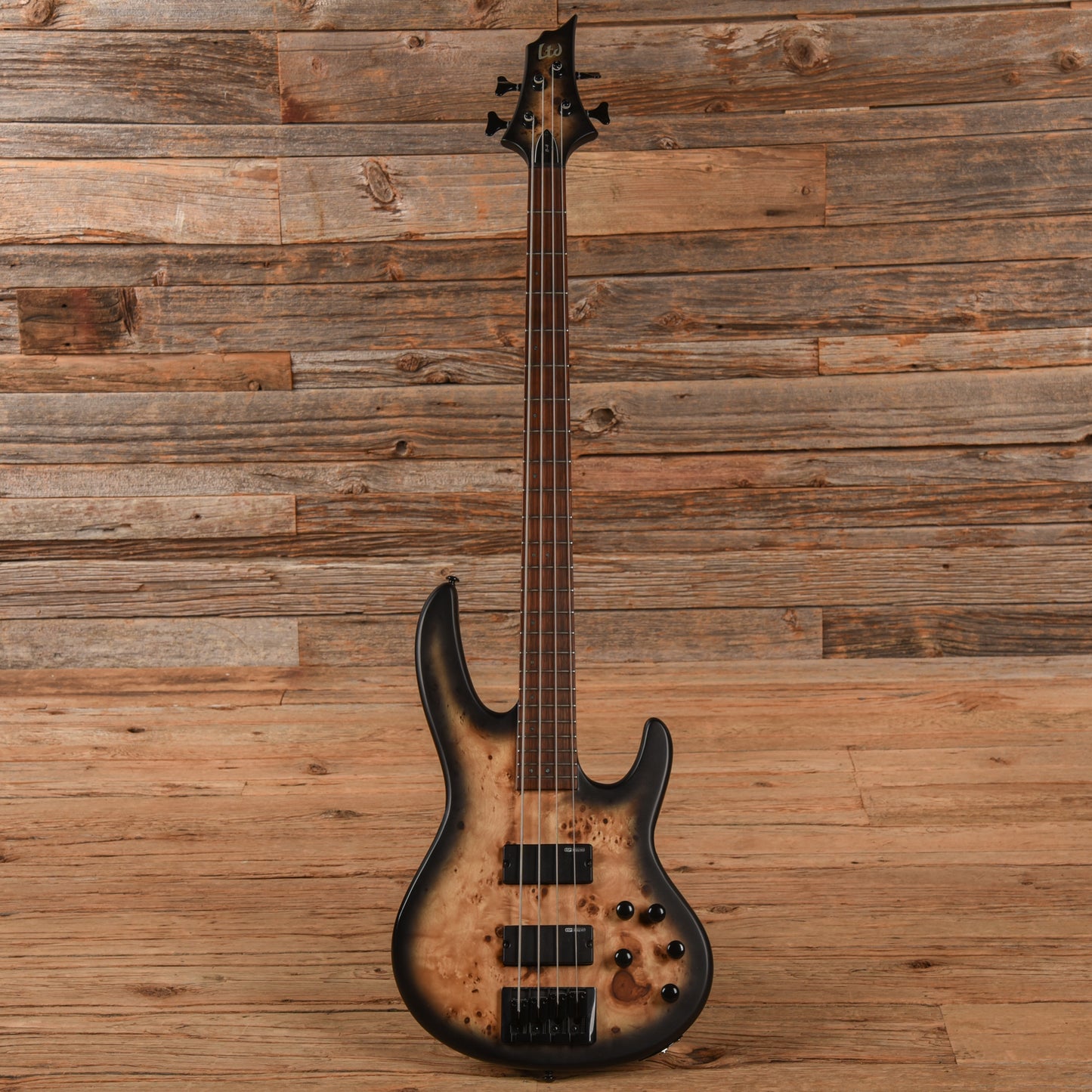 LTD D-4 Black Natural Burst 2021 Bass Guitars / 4-String