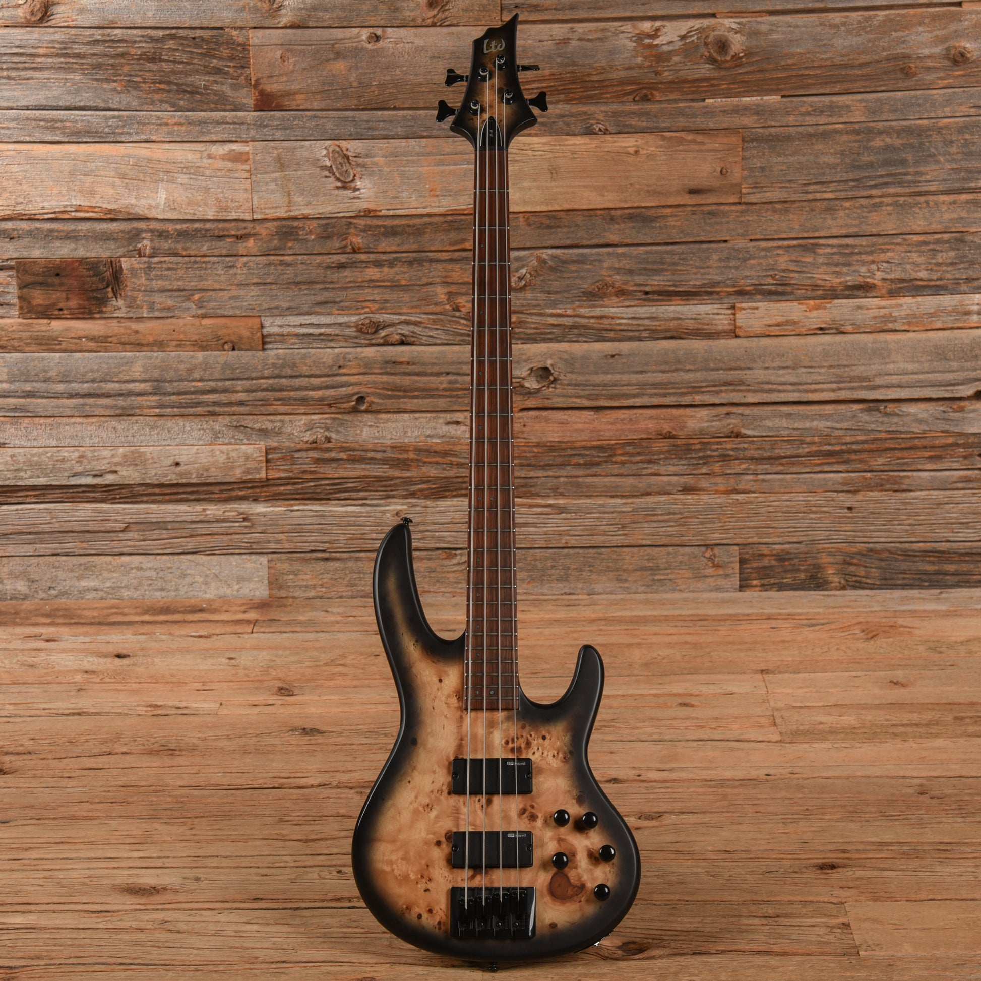 LTD D-4 Black Natural Burst 2021 Bass Guitars / 4-String