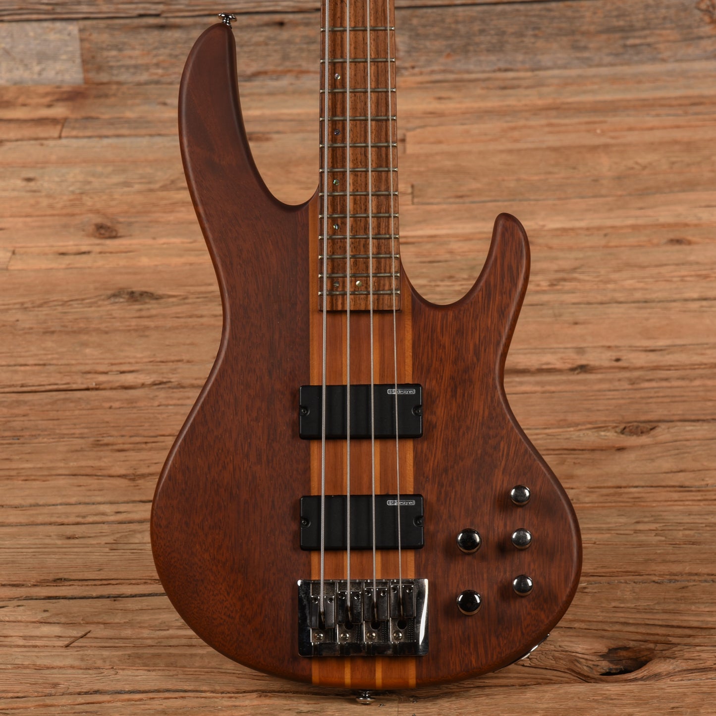 LTD D-4 Brown Bass Guitars / 4-String
