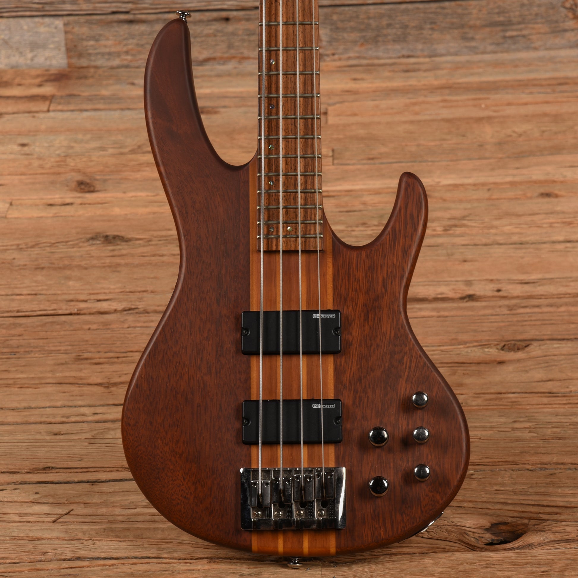 LTD D-4 Brown Bass Guitars / 4-String