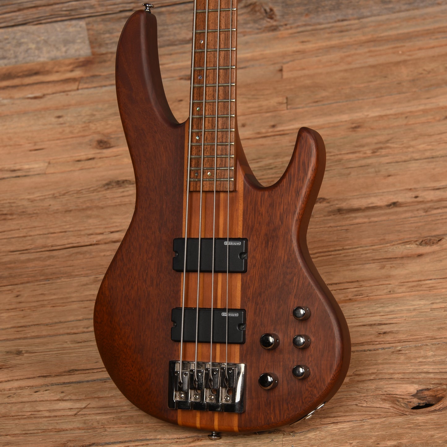 LTD D-4 Brown Bass Guitars / 4-String