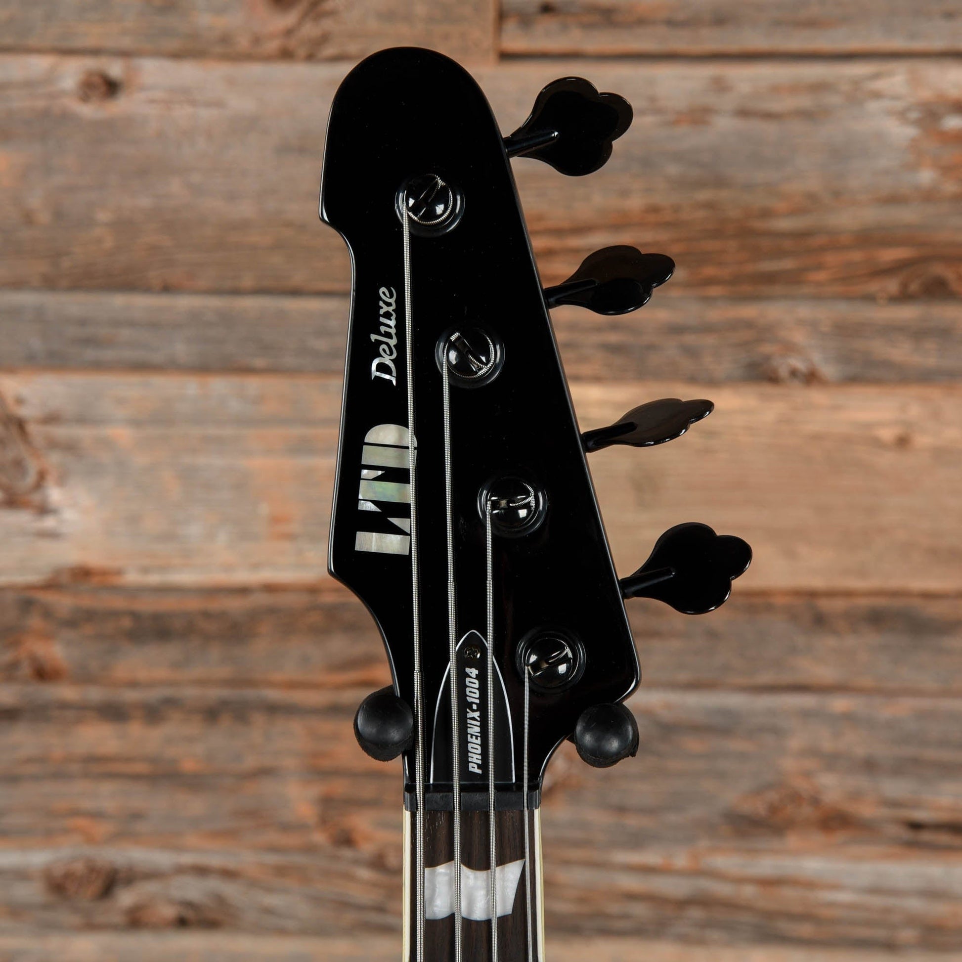 LTD Phoenix-1004 Deluxe Black 2022 Bass Guitars / 4-String