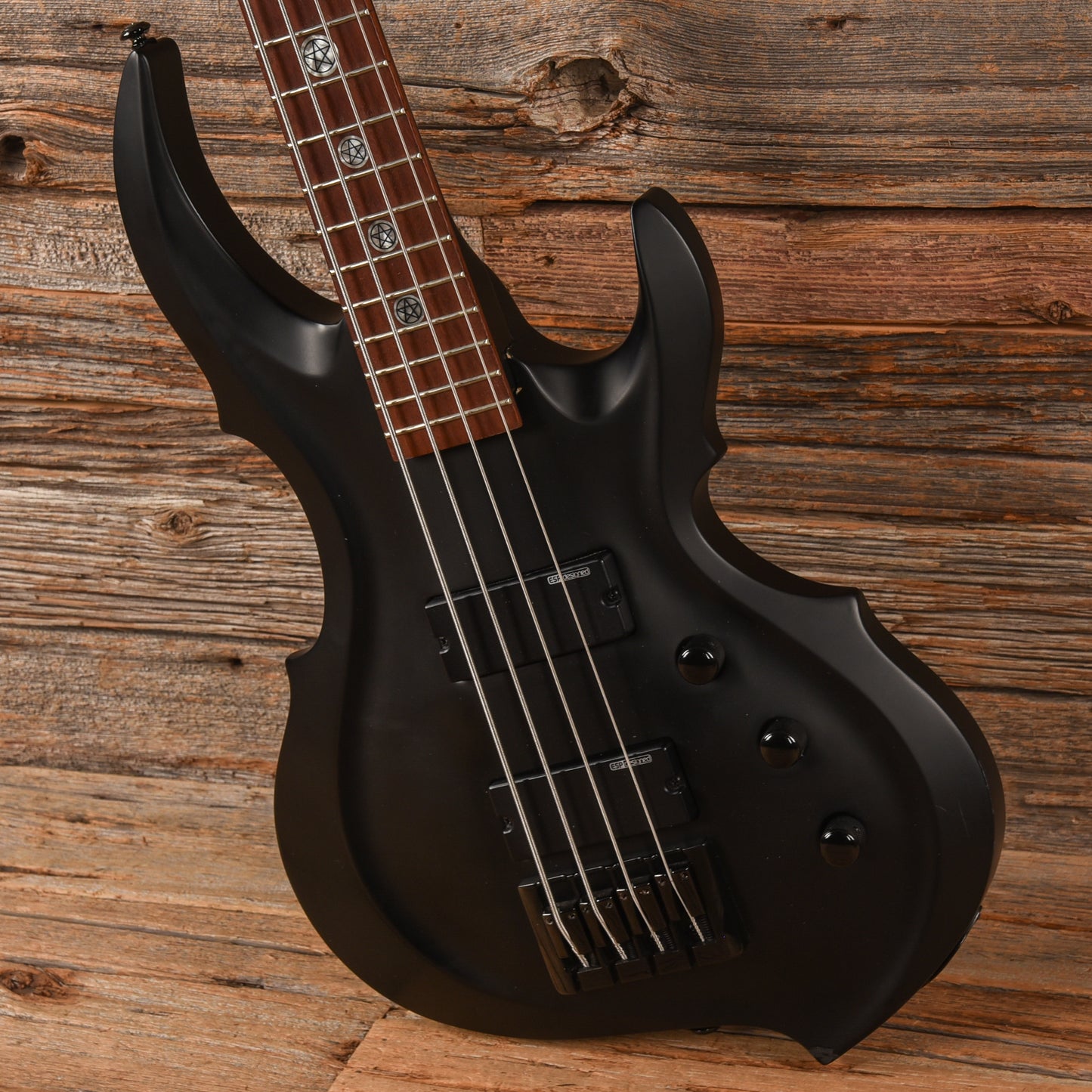 LTD TA-204 FRX Tom Araya Signature Satin Black 2018 Bass Guitars / 4-String