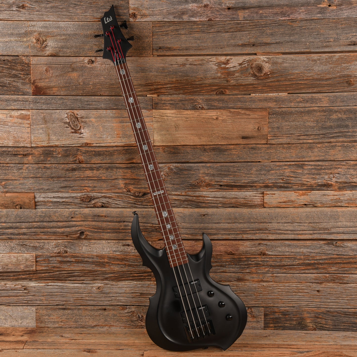 LTD TA-204 FRX Tom Araya Signature Satin Black 2018 Bass Guitars / 4-String