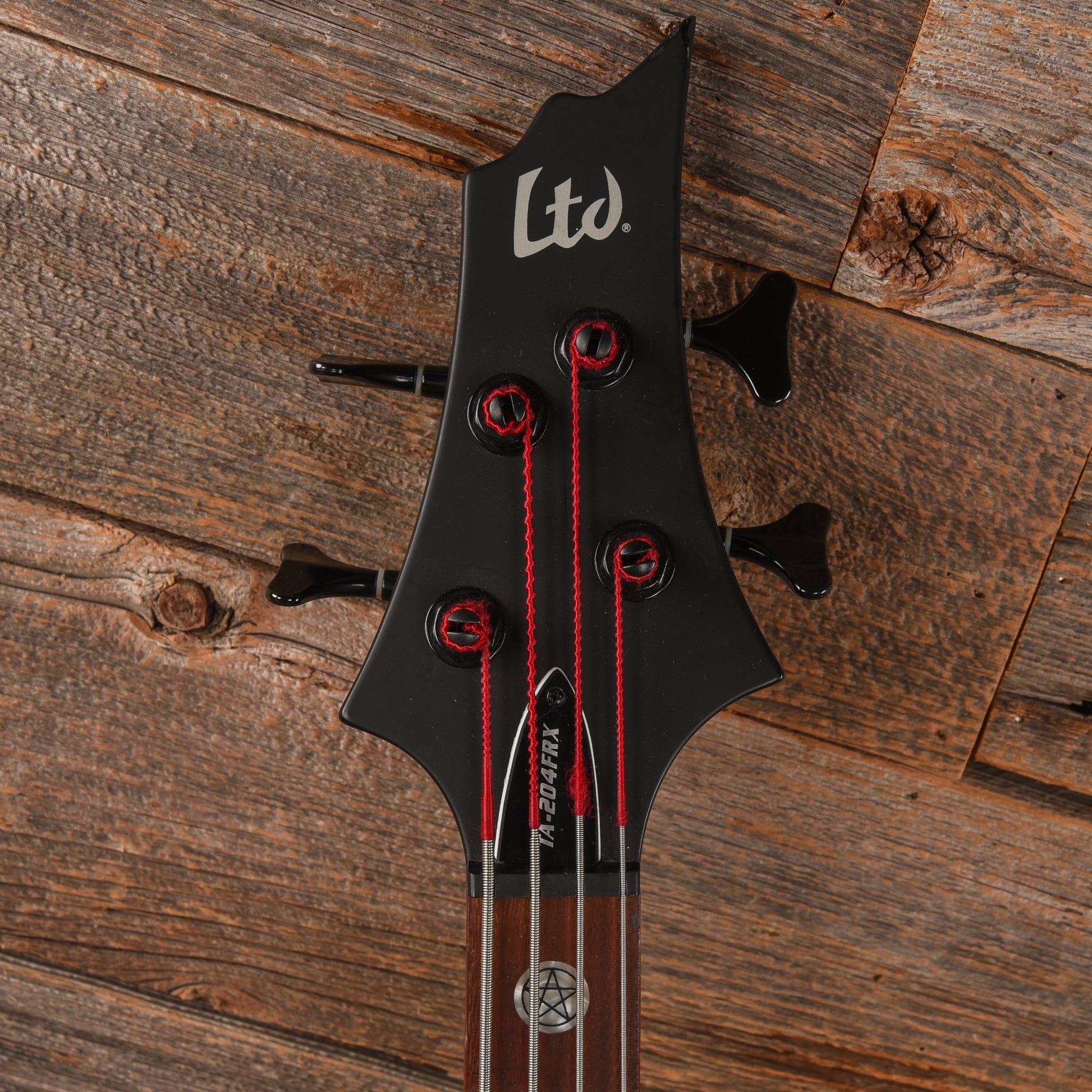 LTD TA-204 FRX Tom Araya Signature Satin Black 2018 Bass Guitars / 4-String