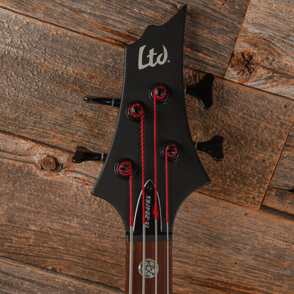 LTD TA-204 FRX Tom Araya Signature Satin Black 2018 Bass Guitars / 4-String