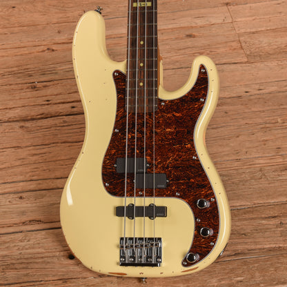 LTD TS-4 Tommy Stinson Signature White Bass Guitars / 4-String