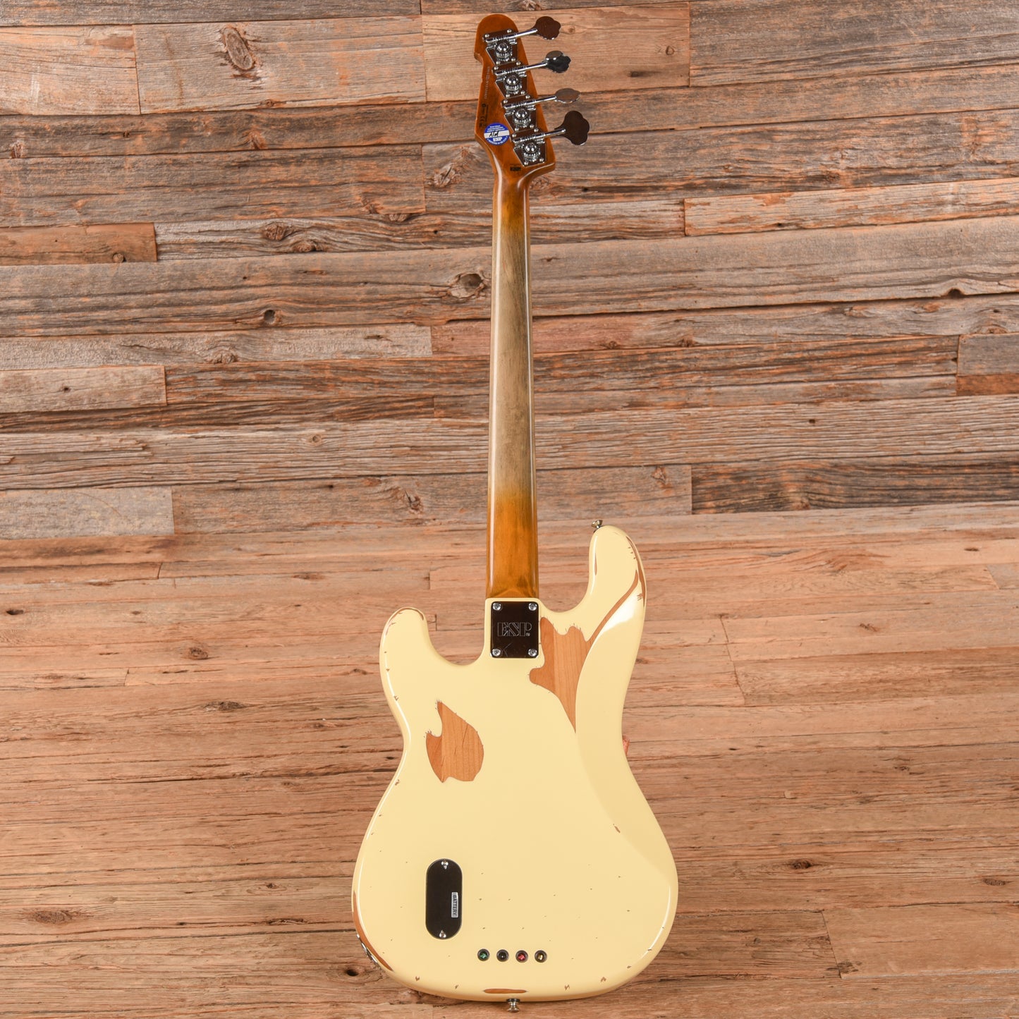 LTD TS-4 Tommy Stinson Signature White Bass Guitars / 4-String