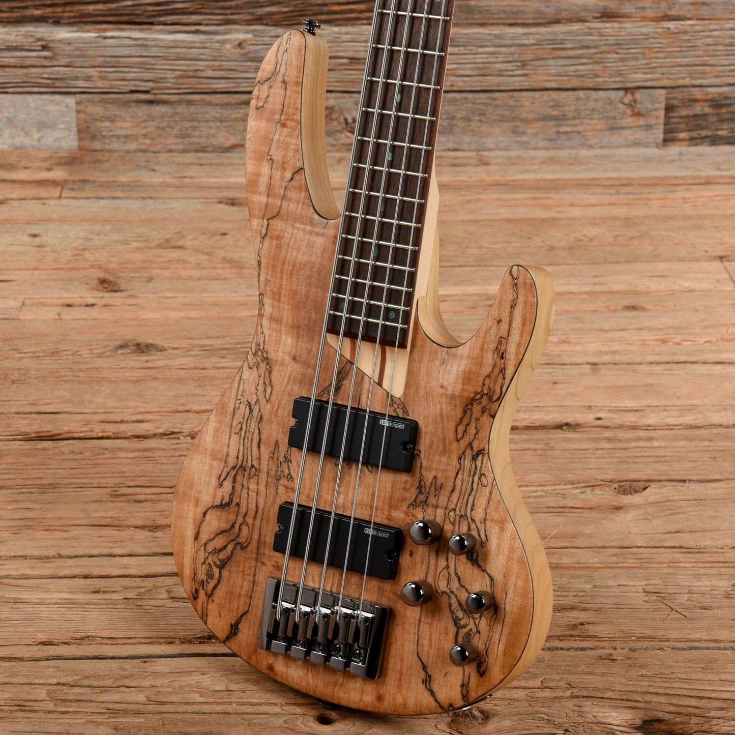 LTD B-205 Spalted Maple 2021 Bass Guitars / 5-String or More