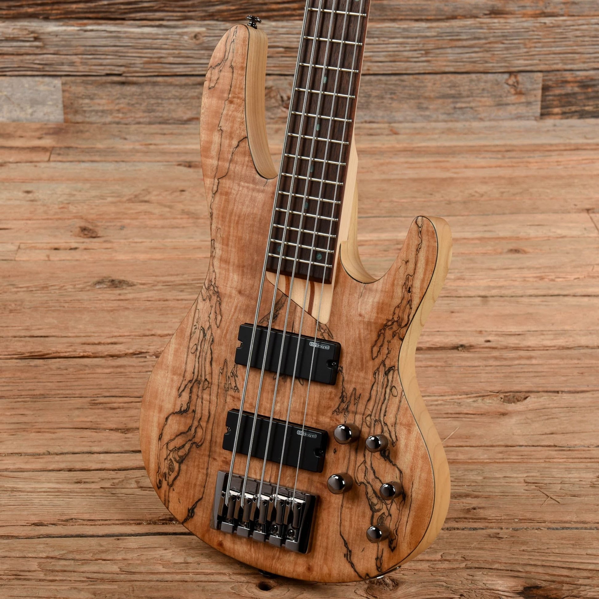 LTD B-205 Spalted Maple 2021 Bass Guitars / 5-String or More