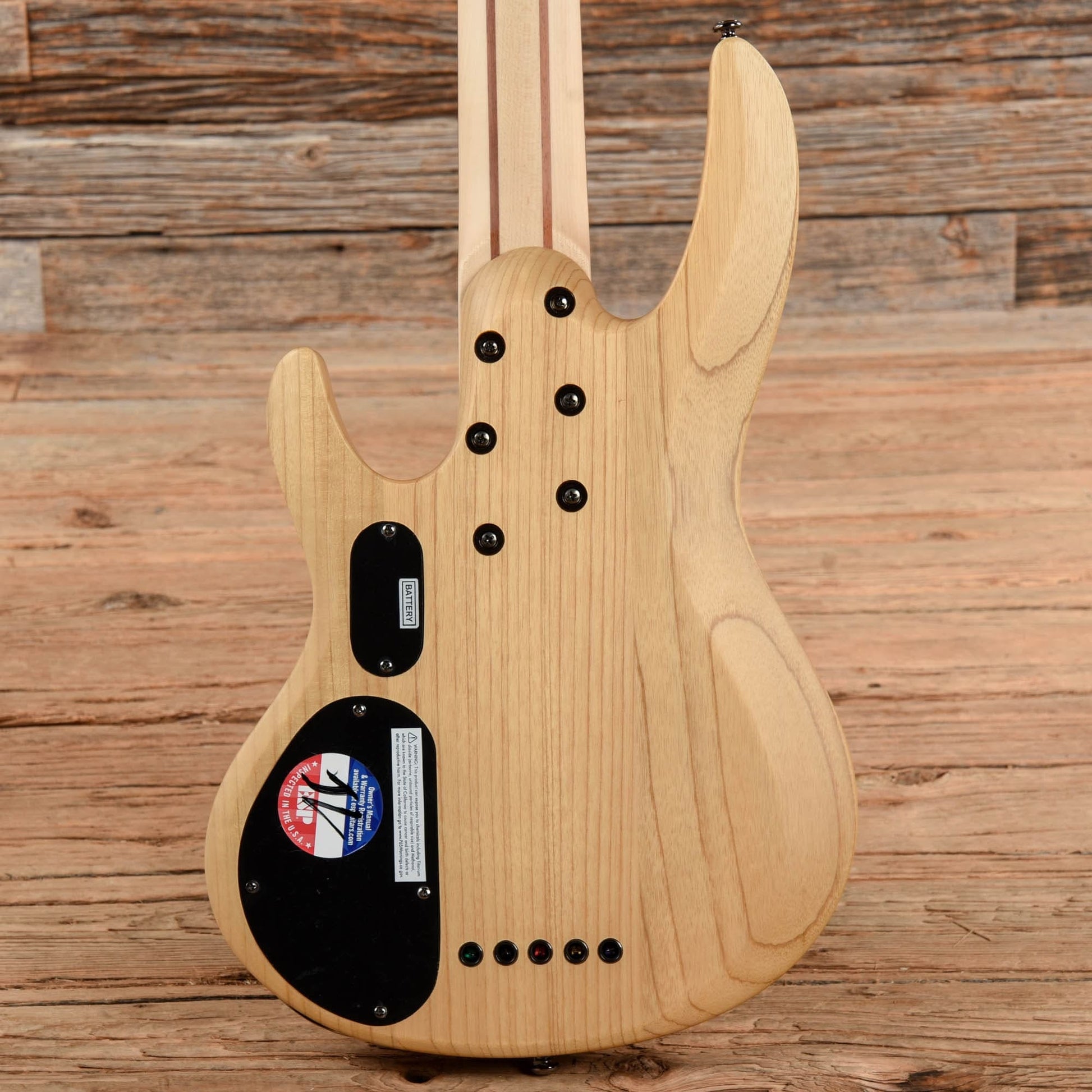 LTD B-205 Spalted Maple 2021 Bass Guitars / 5-String or More