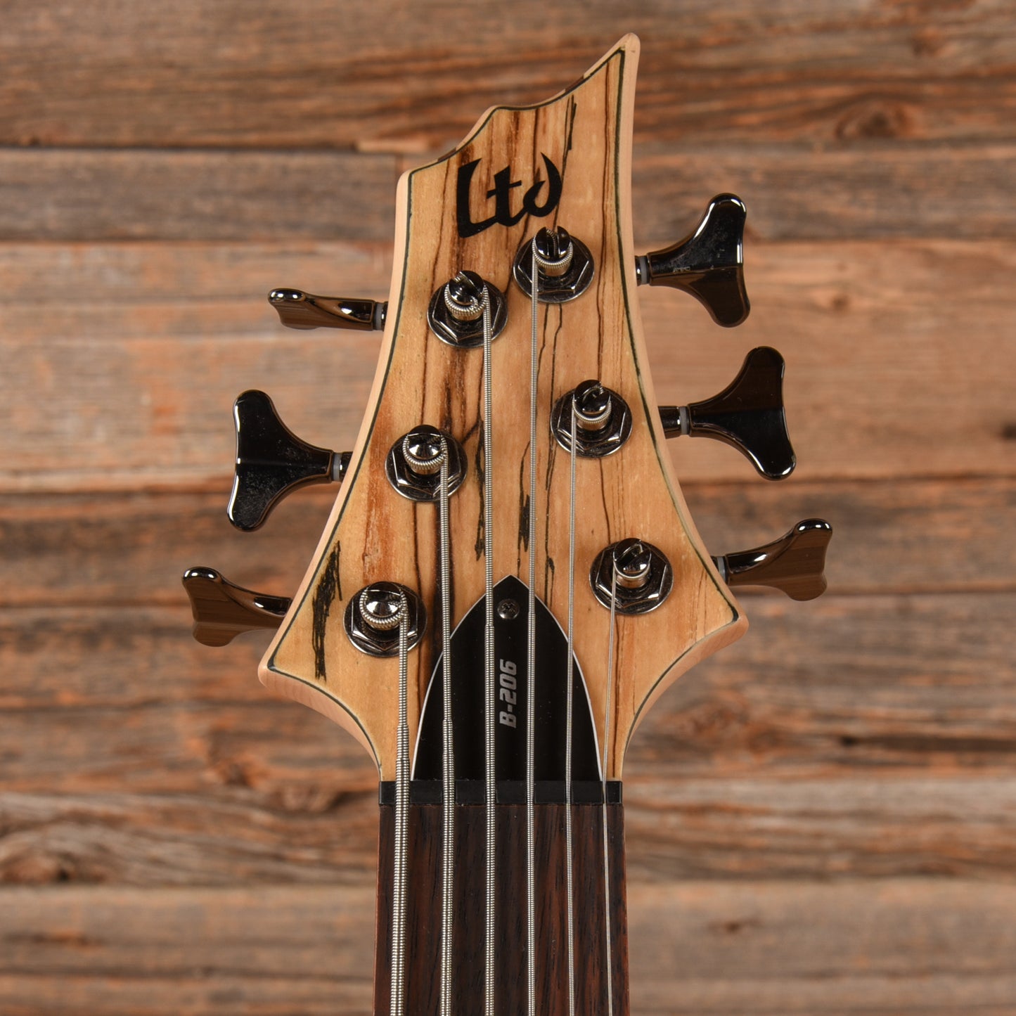 LTD B-206SM Natural Bass Guitars / 5-String or More
