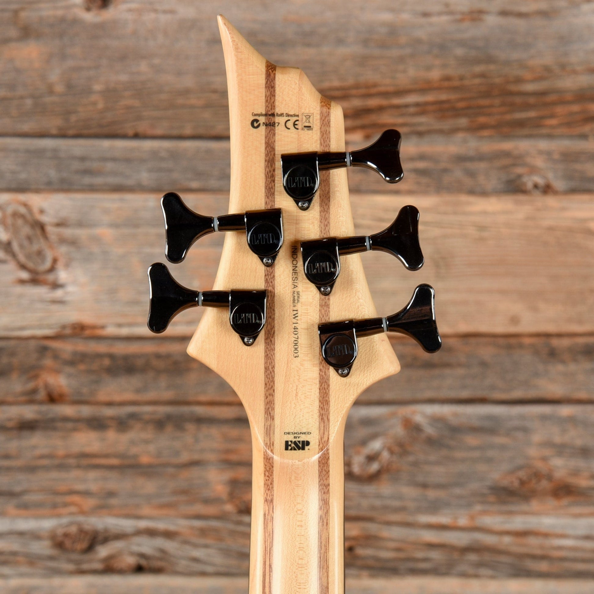 LTD B-5E Natural 2014 Bass Guitars / 5-String or More