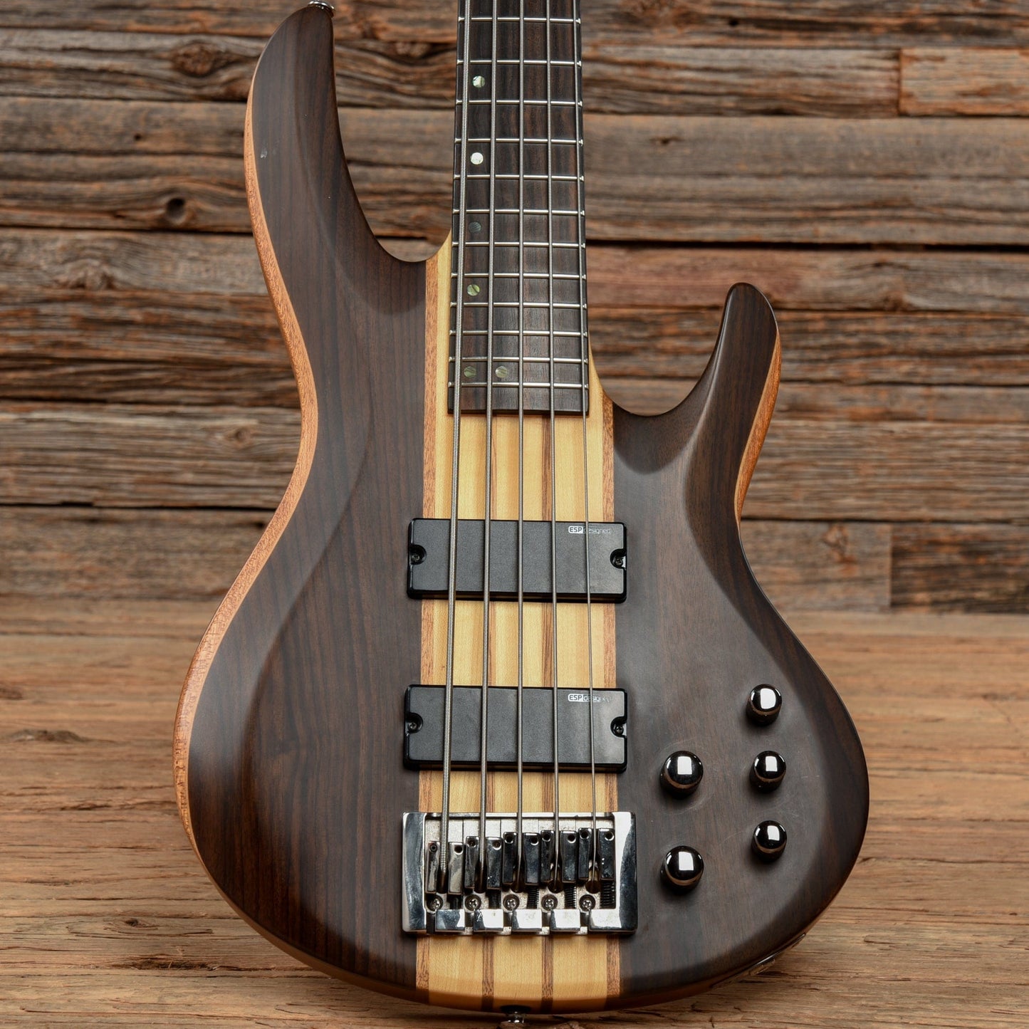 LTD B-5E Natural 2014 Bass Guitars / 5-String or More