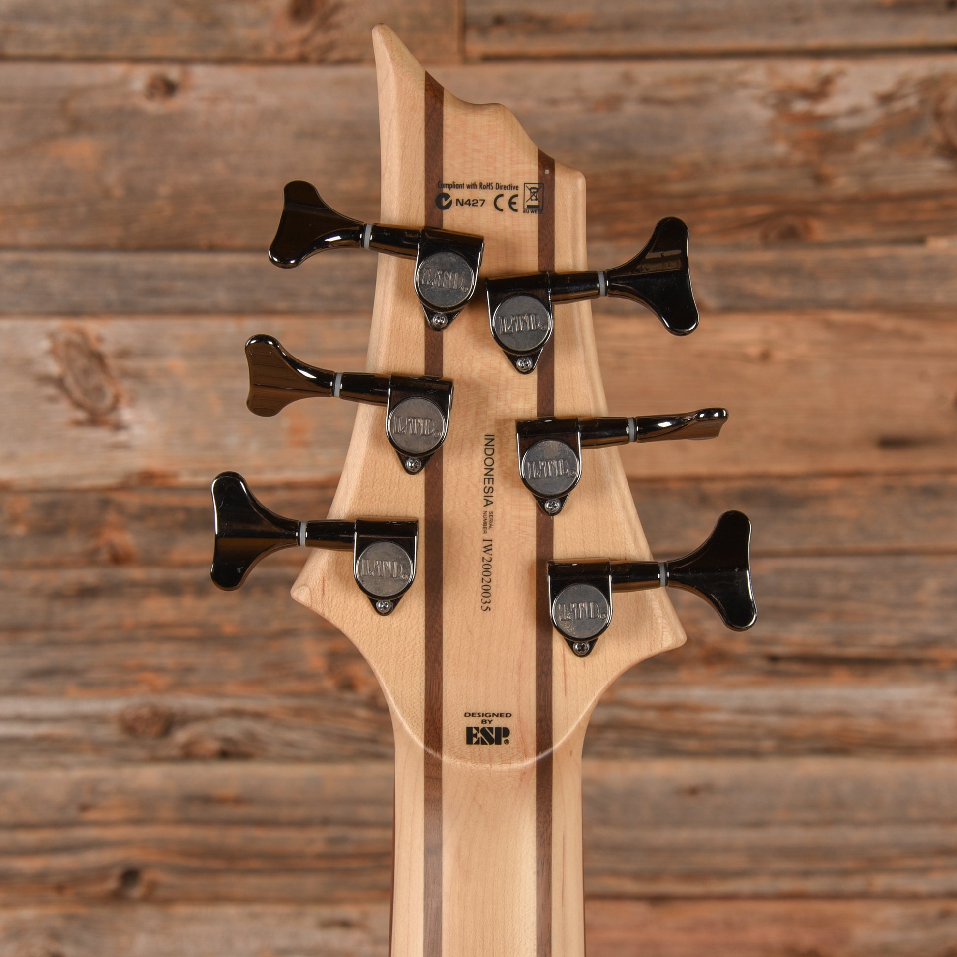 LTD B206SM Natural Bass Guitars / 5-String or More