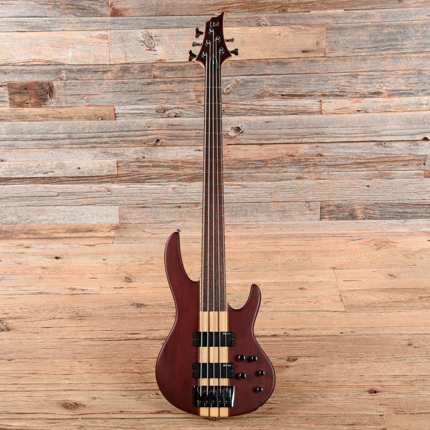 LTD D-5 Brown Bass Guitars / 5-String or More