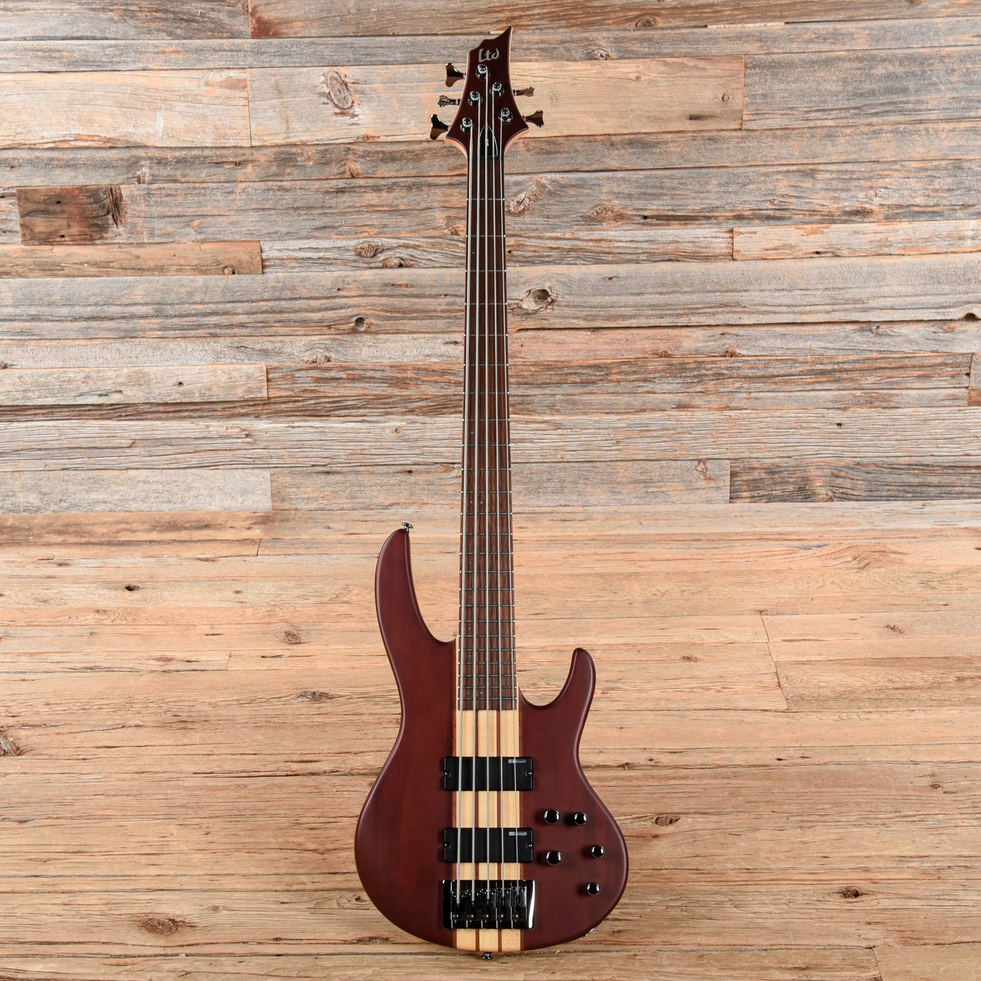 LTD D-5 Brown Bass Guitars / 5-String or More
