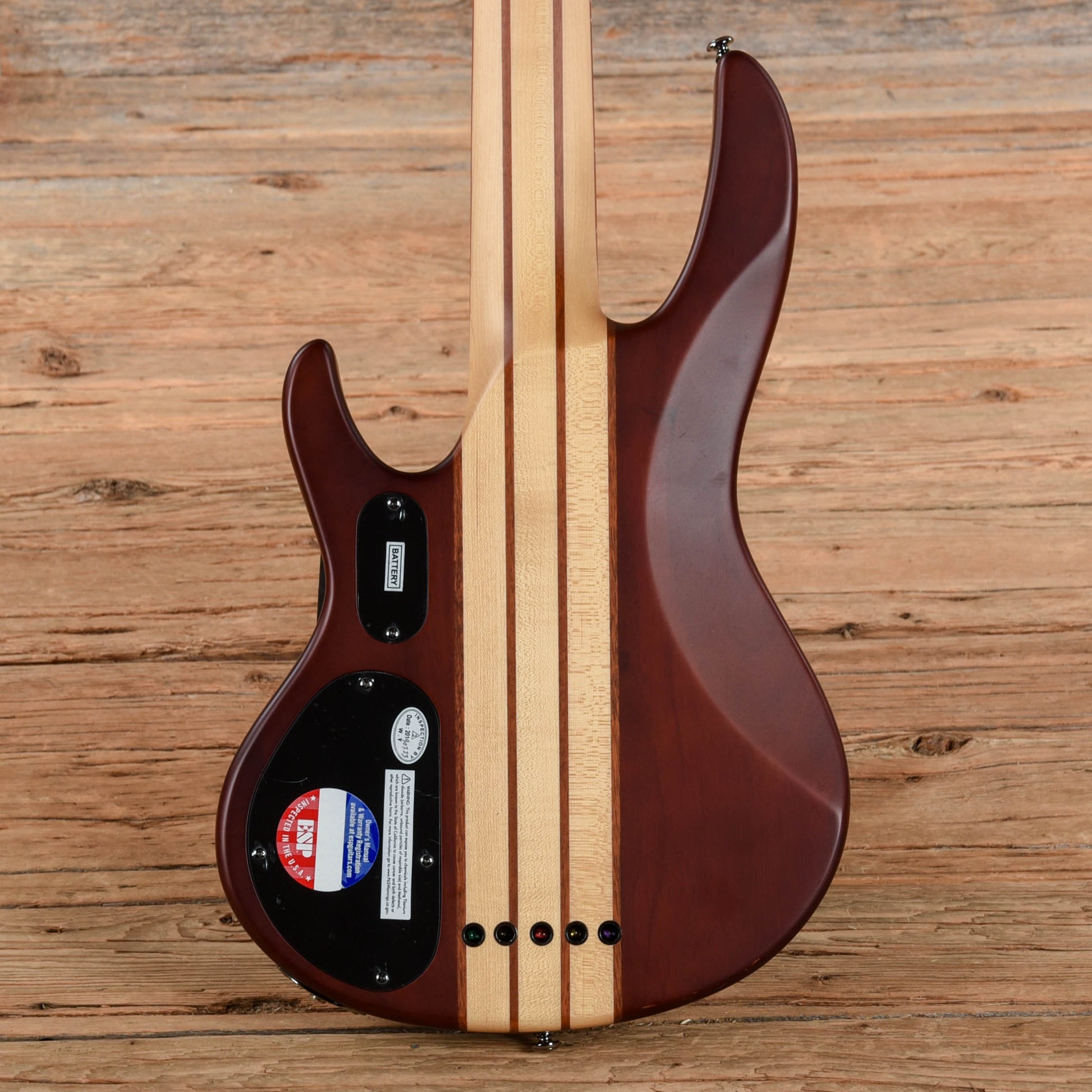 LTD D-5 Brown Bass Guitars / 5-String or More