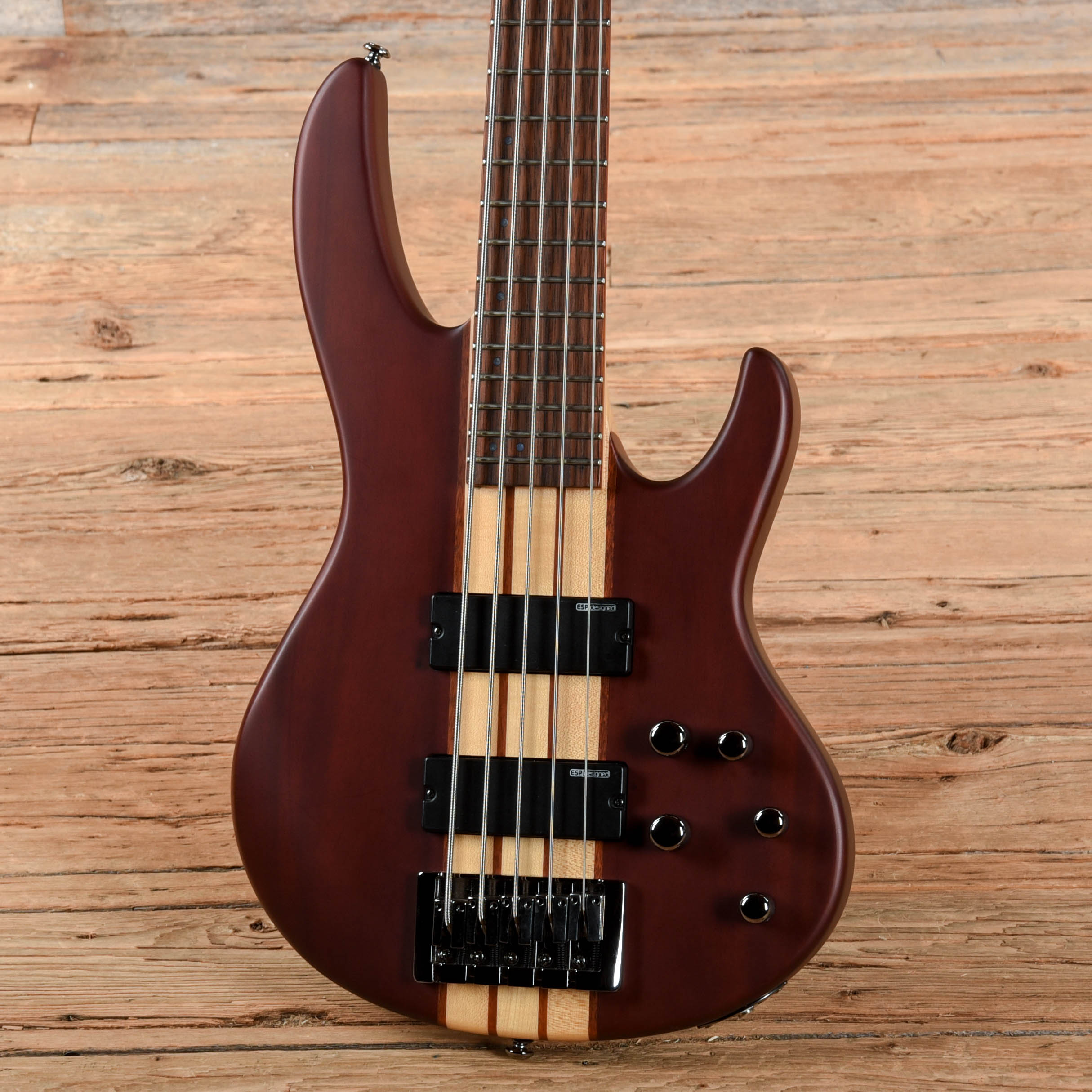 LTD D-5 Brown Bass Guitars / 5-String or More
